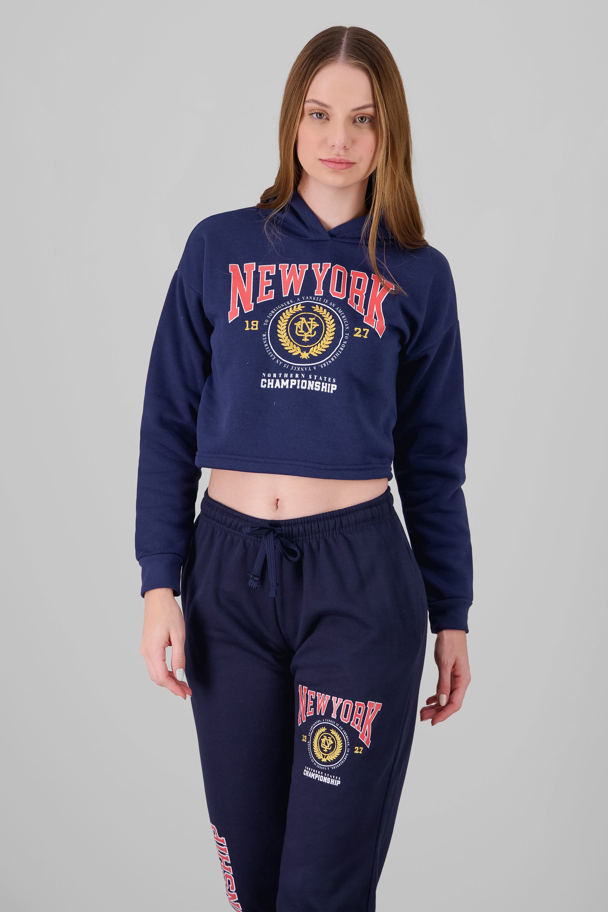 NY Hooded Sweatshirt NAVY