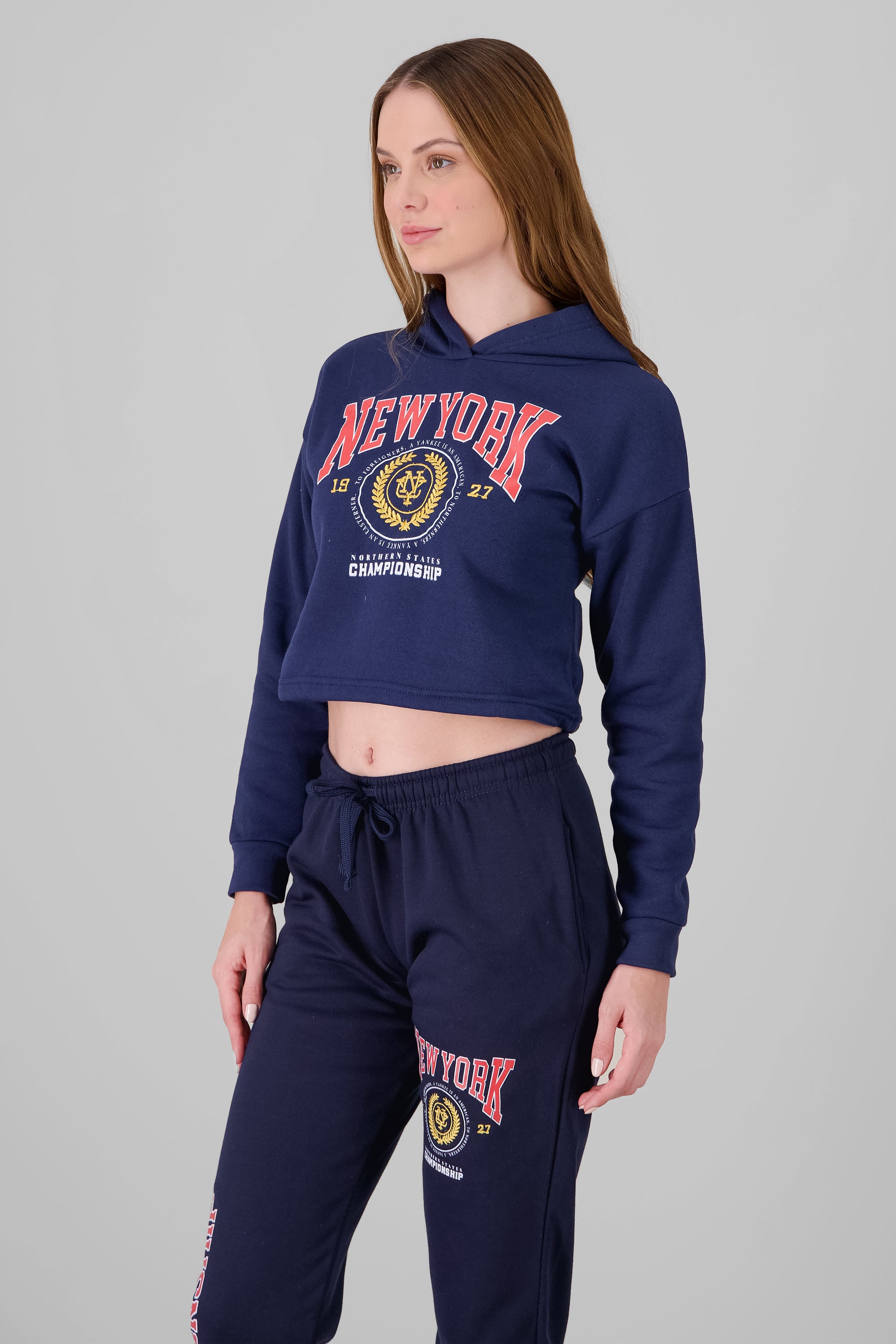 NY Hooded Sweatshirt NAVY