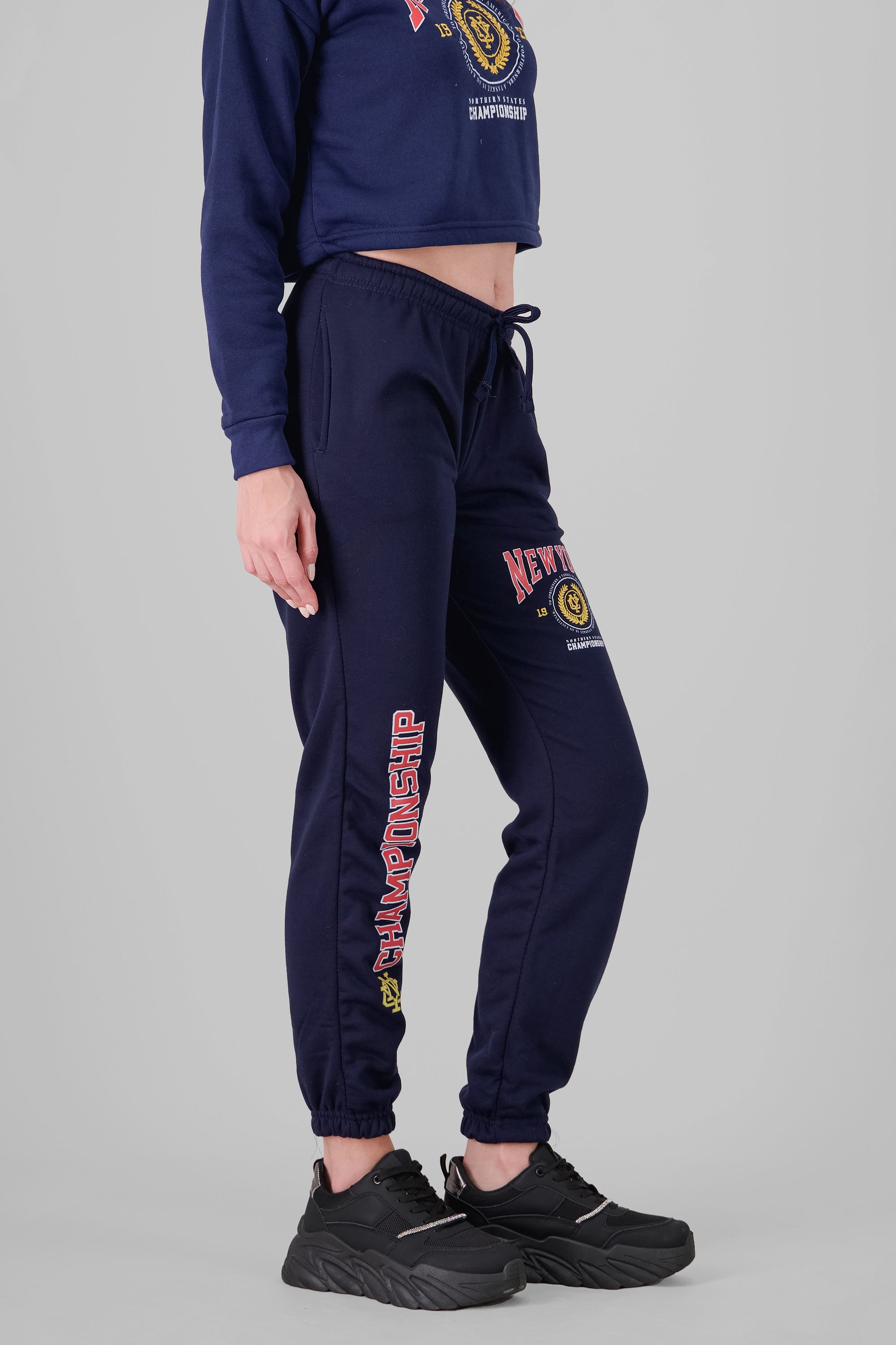 NY Printed Joggers NAVY