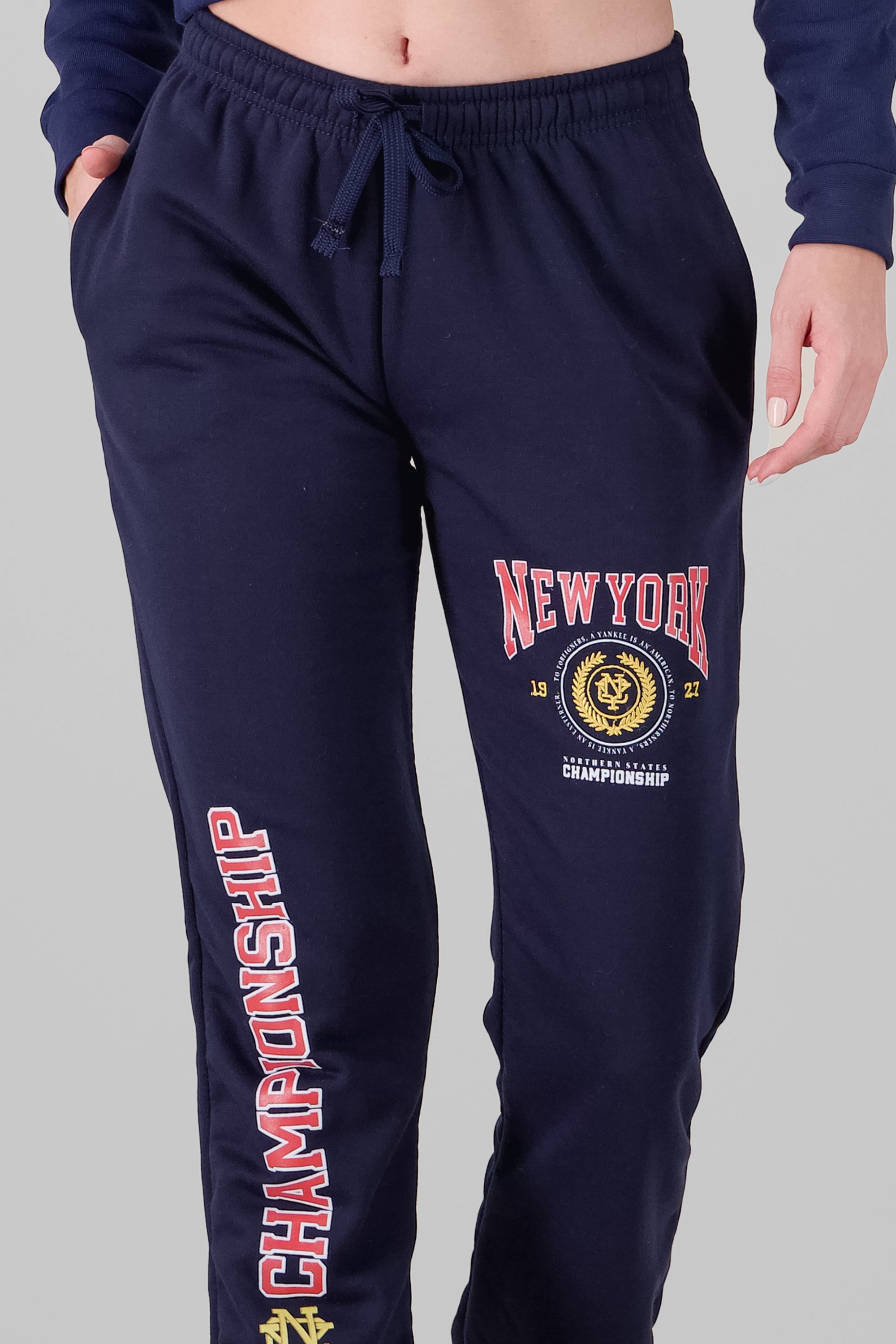 NY Printed Joggers NAVY