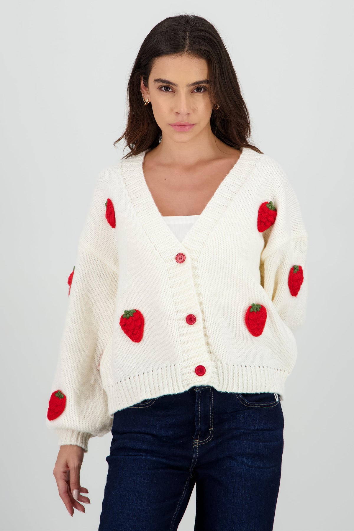 Strawberry Knit Sweater