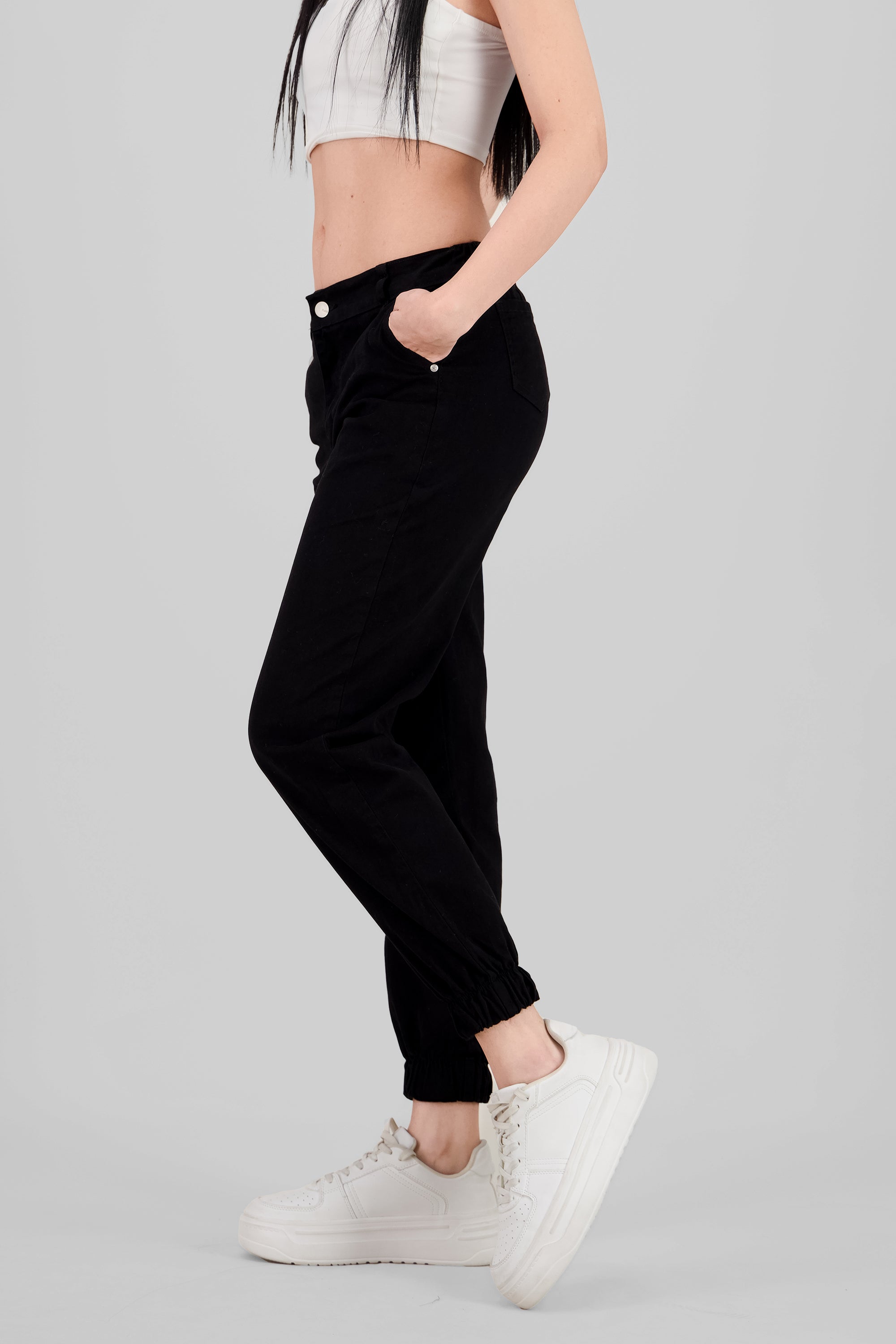 Basic Jogger Jeans BLACK