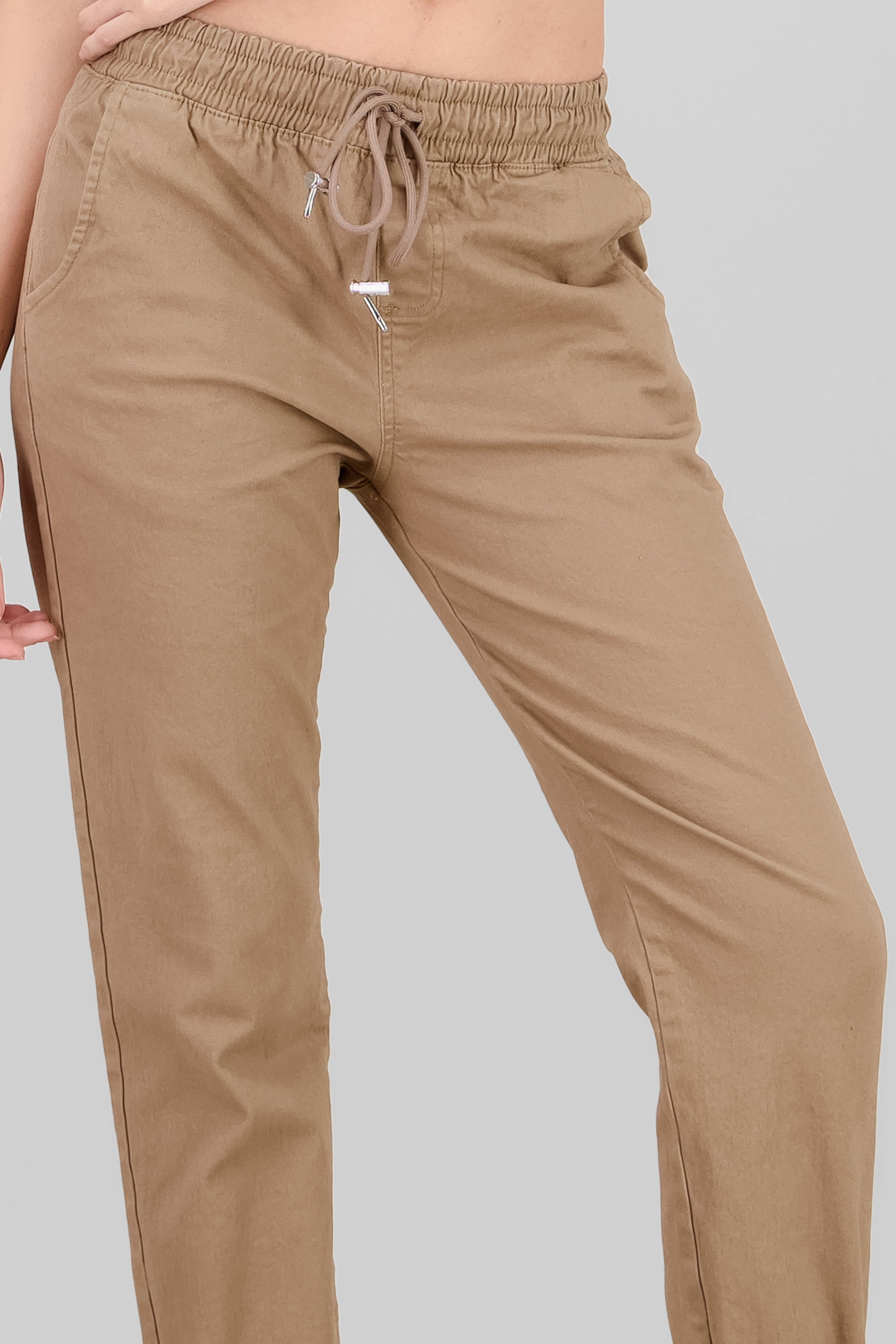 Basic Jogger Jeans KHAKI