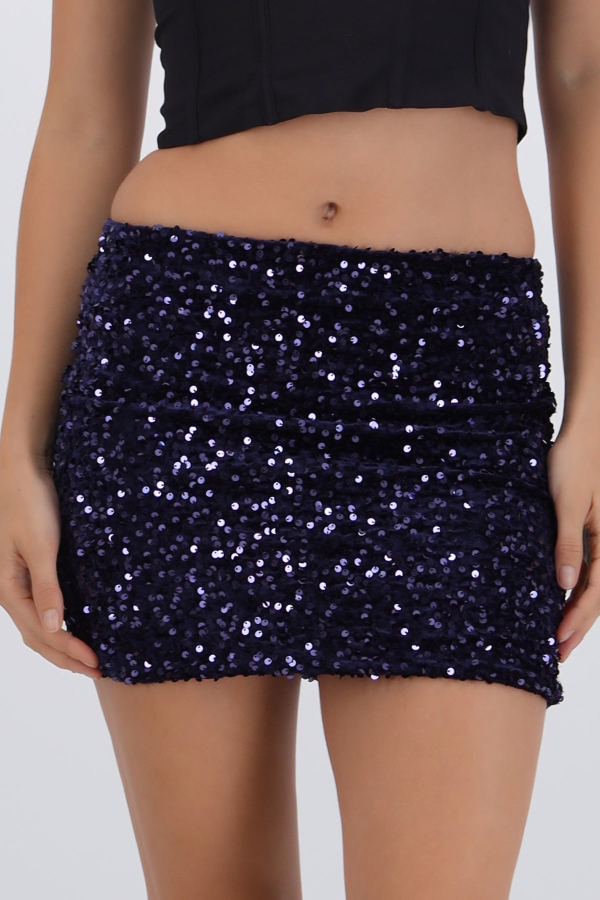 Mini Sequin Skirt