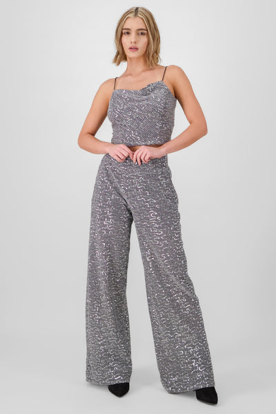 Wide leg Pants SILVER