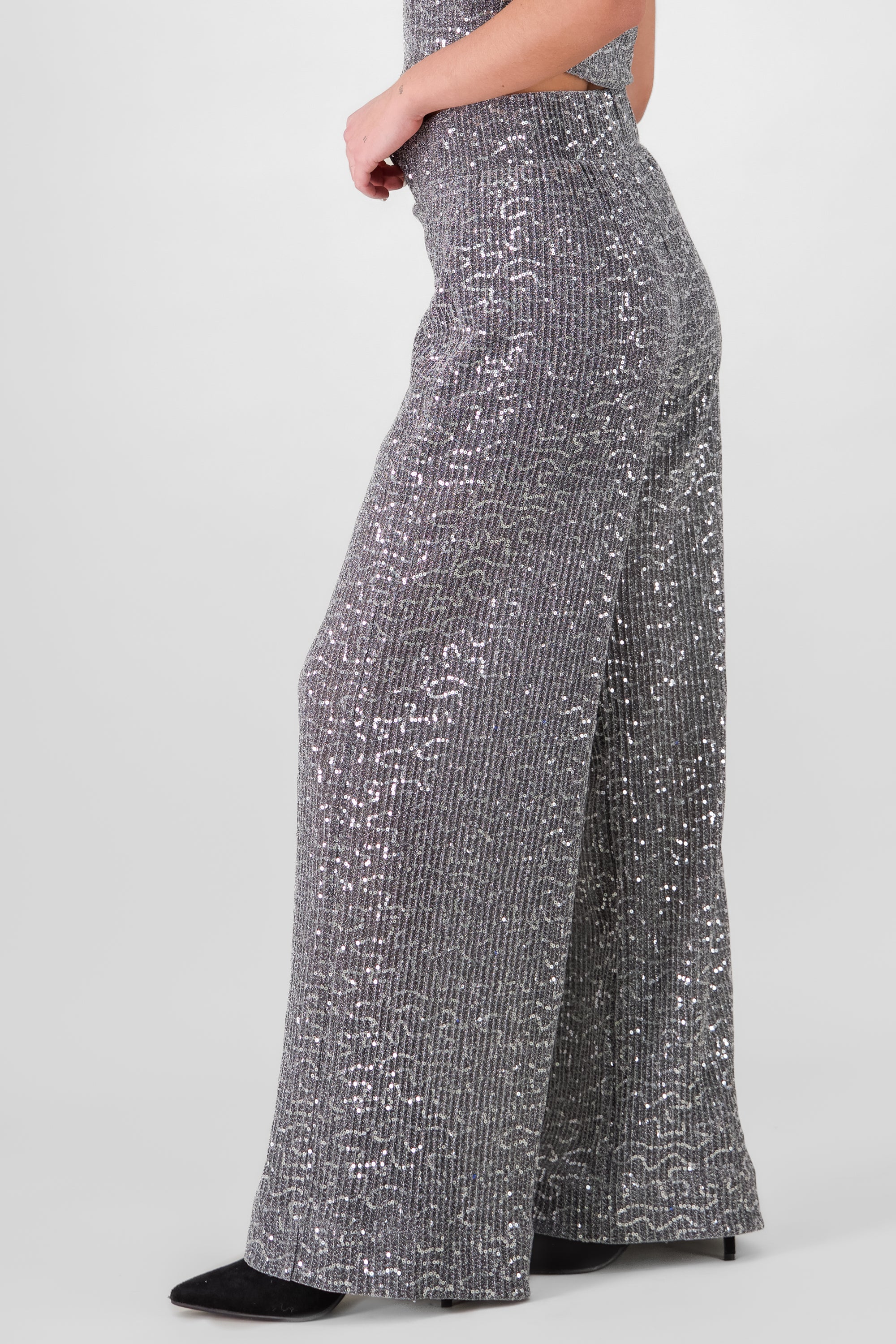 Wide leg Pants SILVER