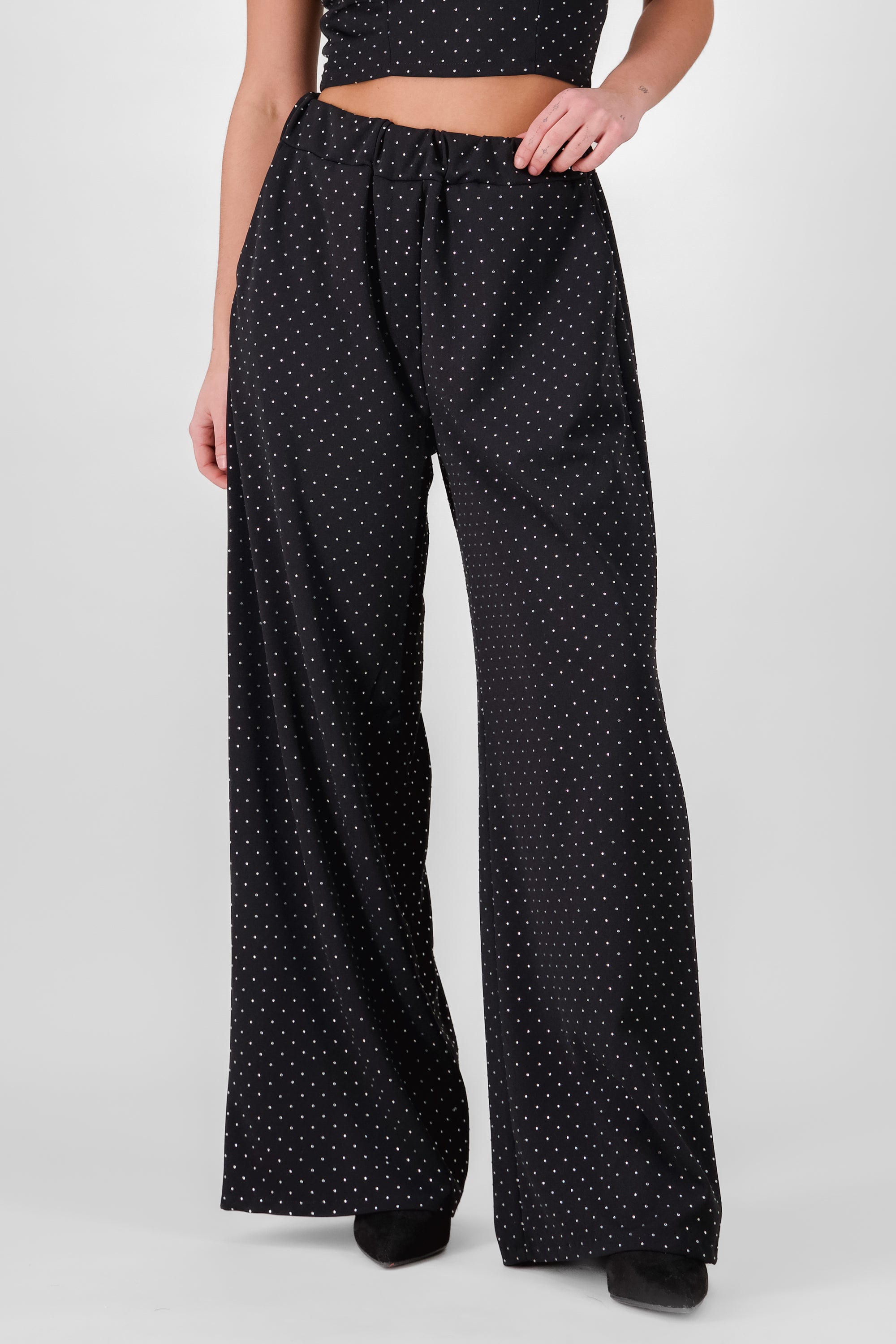 Glitter Pants BLACK COMBO