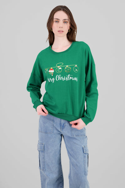 Christmas Ornament Hoodie GREEN