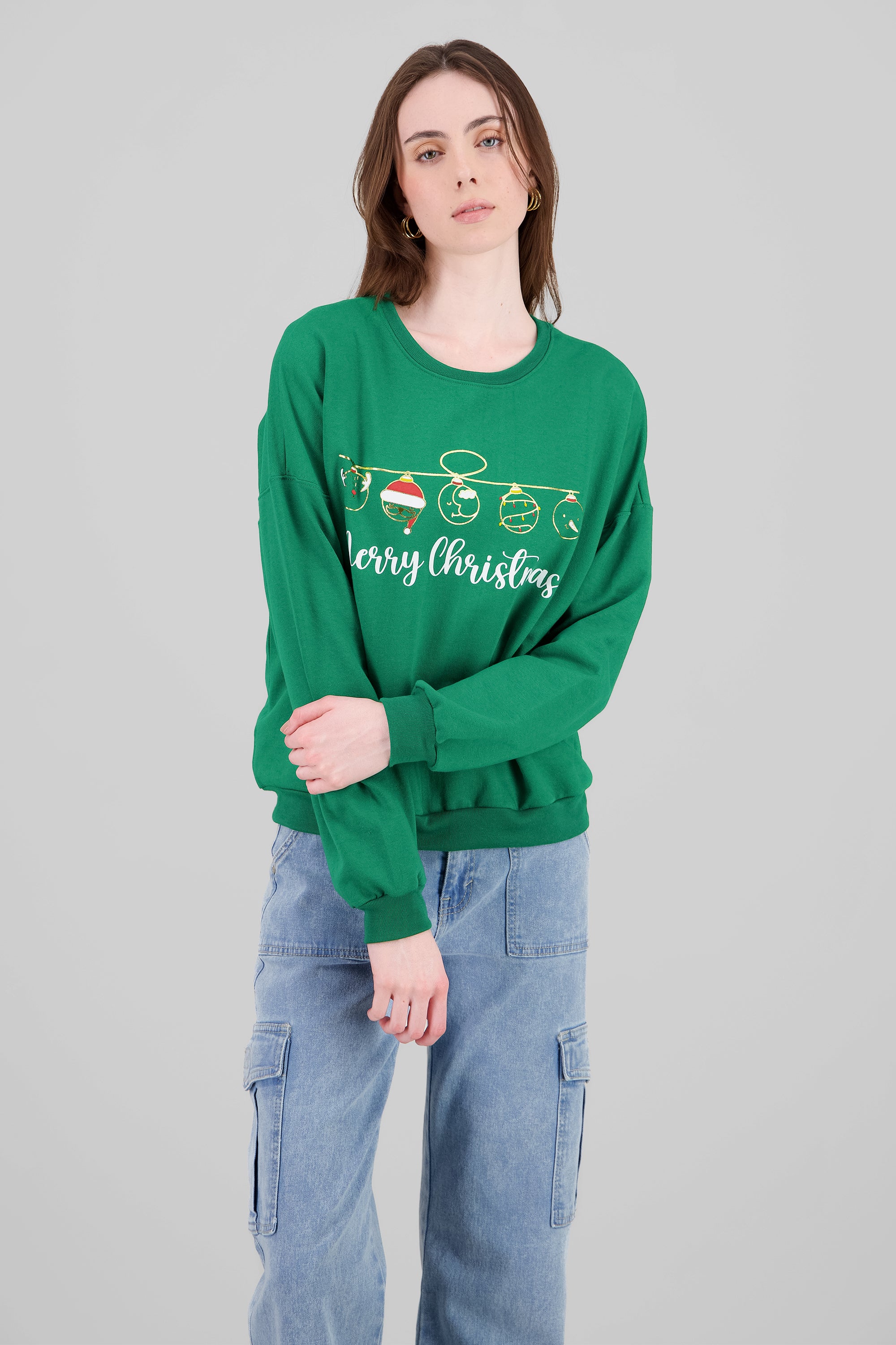 Christmas Ornament Hoodie GREEN