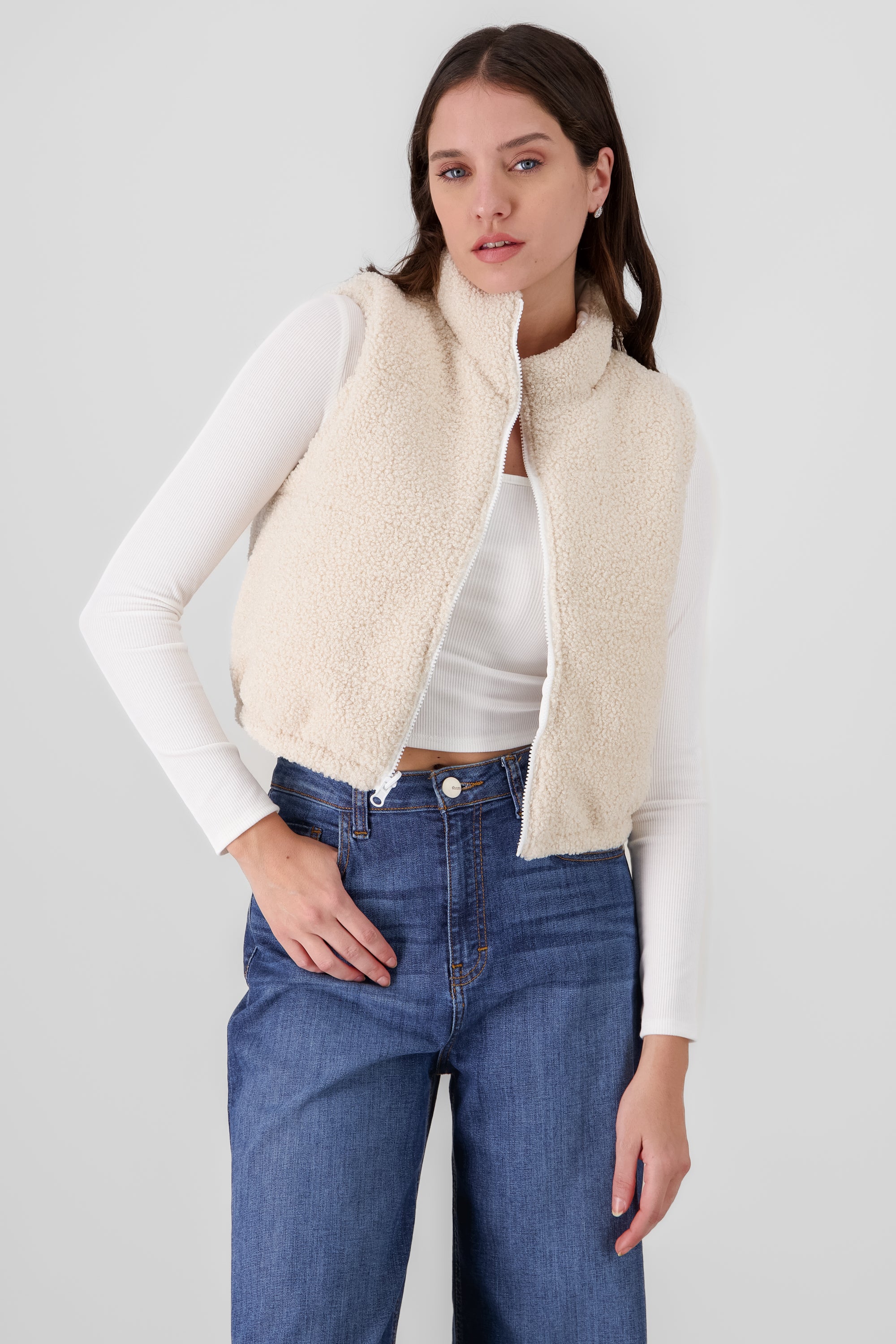 Quilted Vest WHITE