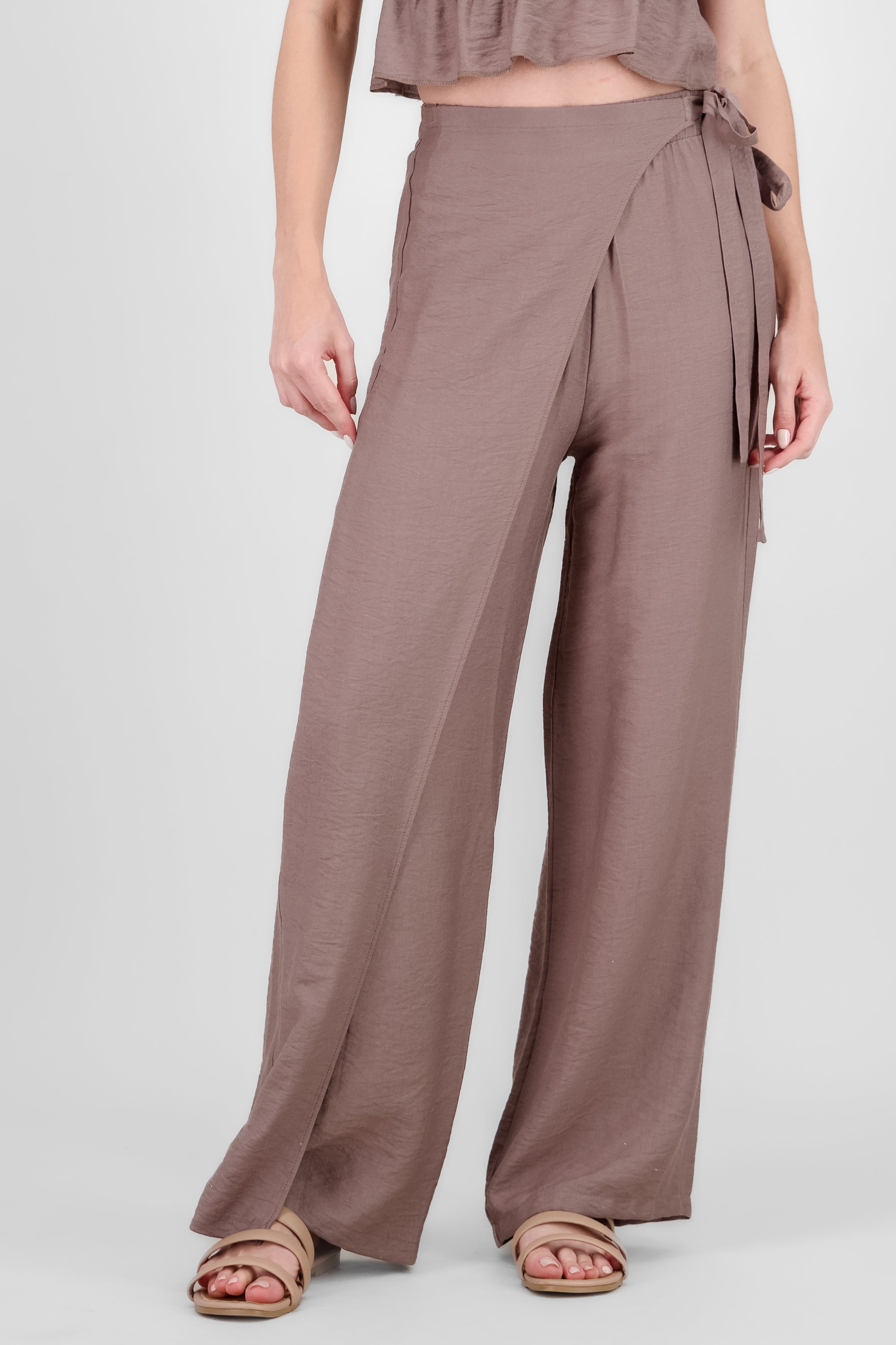 Skirt Style Pants TAUPE