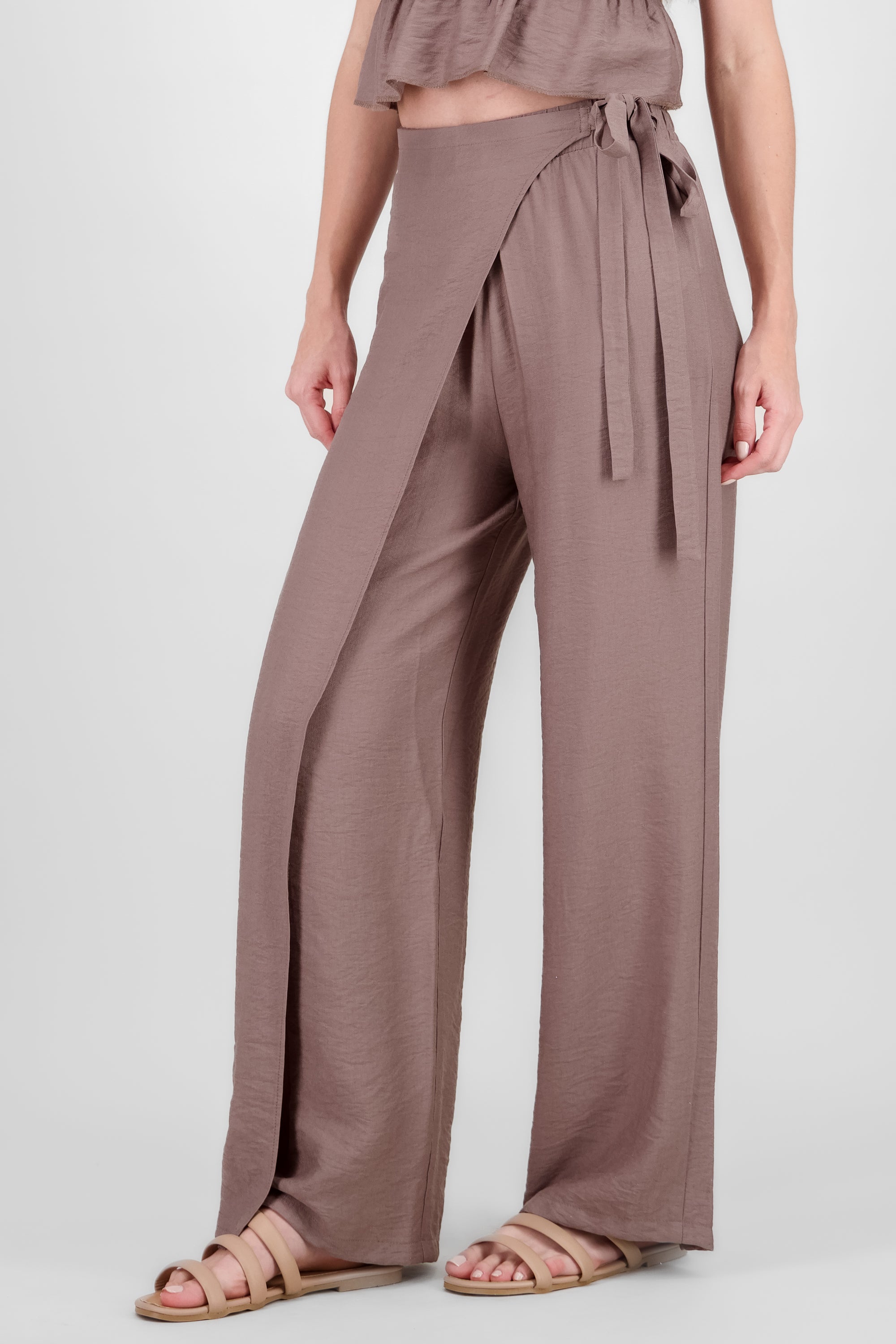 Skirt Style Pants TAUPE