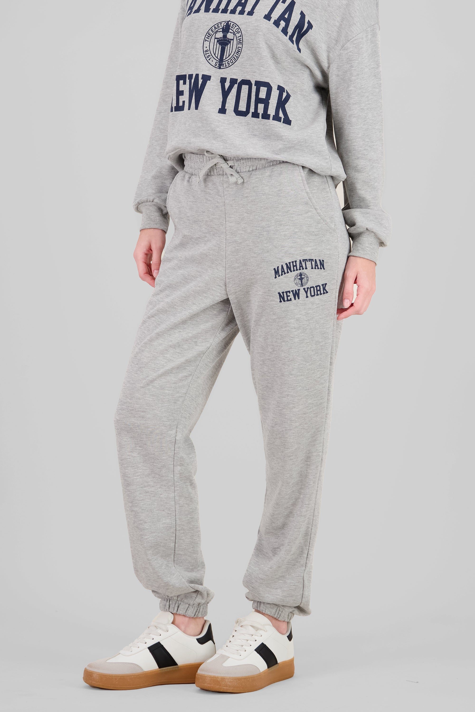 Front Pockets Joggers HEATHER GRAY