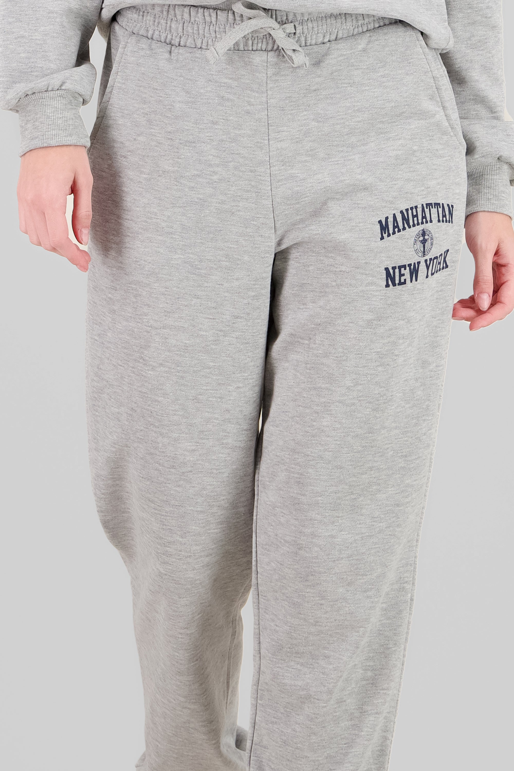 Front Pockets Joggers HEATHER GRAY