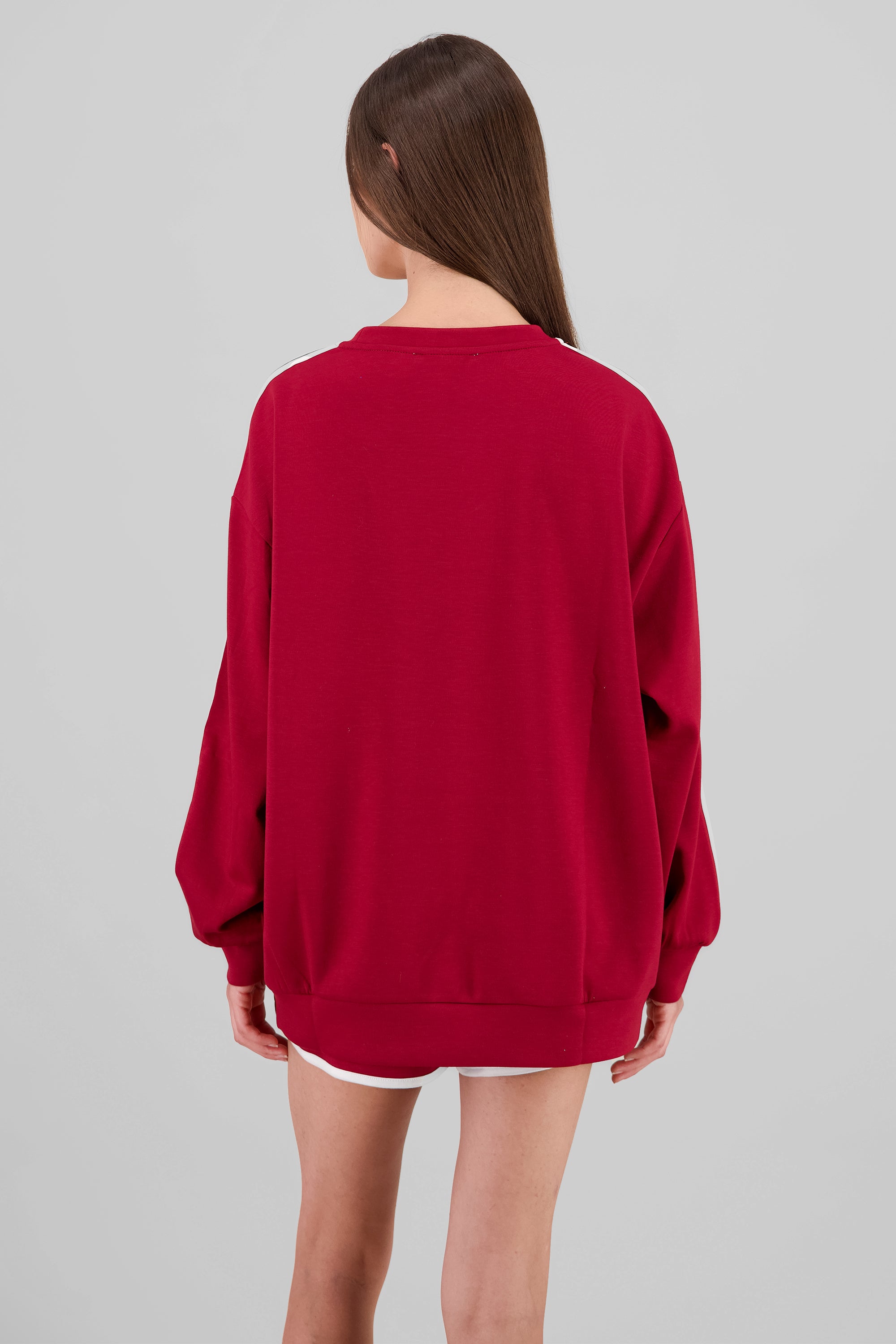 Sports Line Sweatshirt BURNT RED