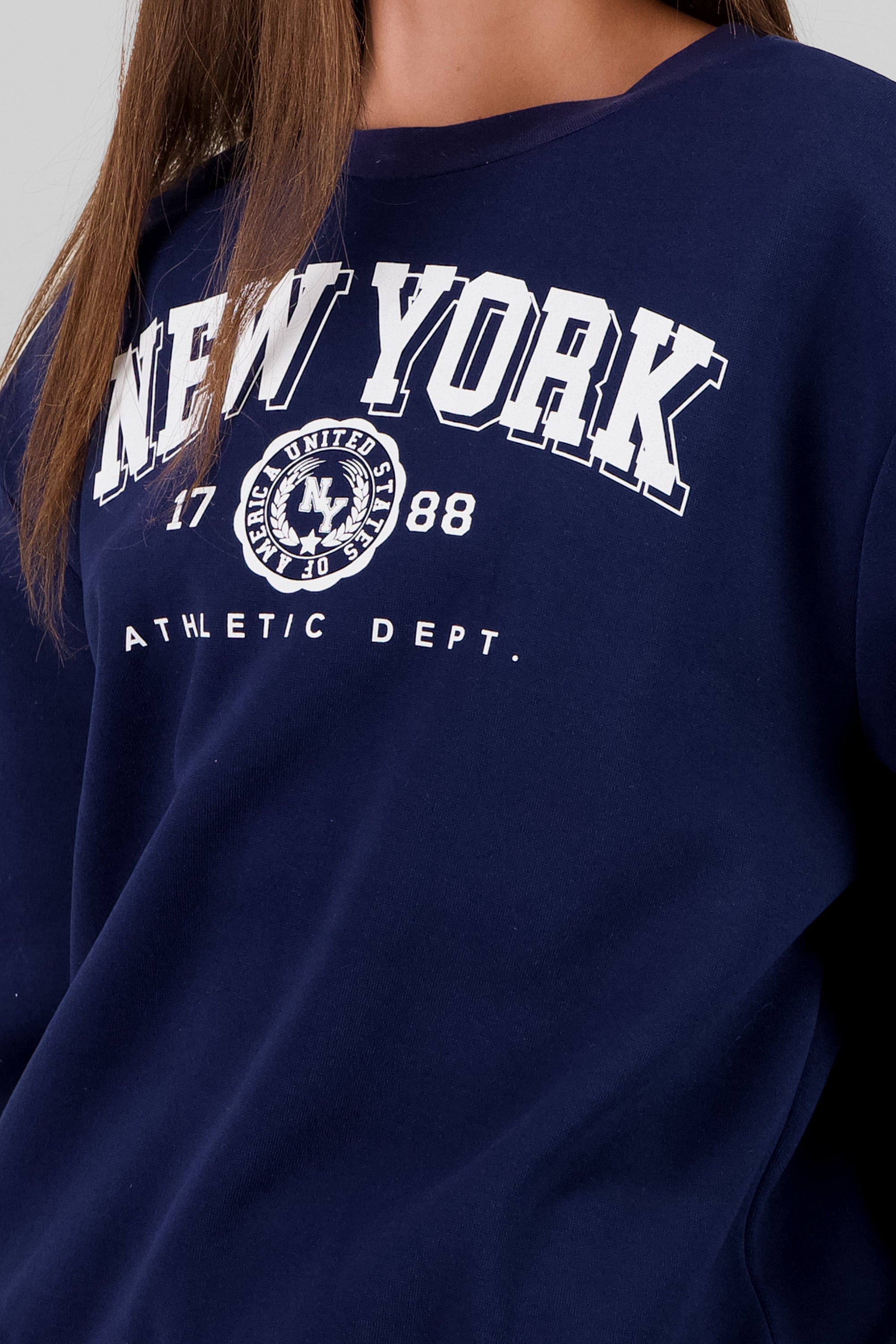 New York Printed Sweatshirt NAVY