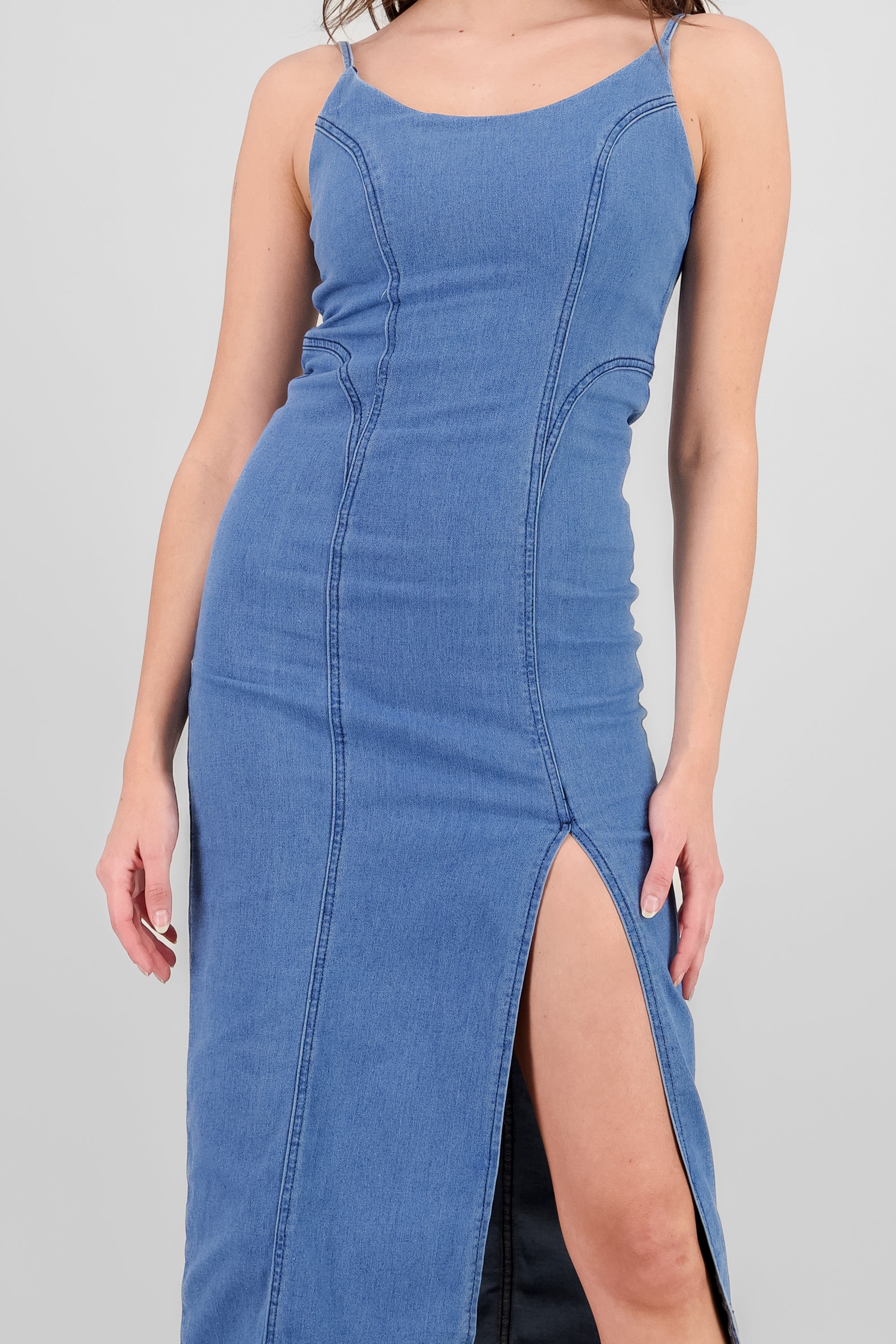 Midi Dress MEDIUM WASH