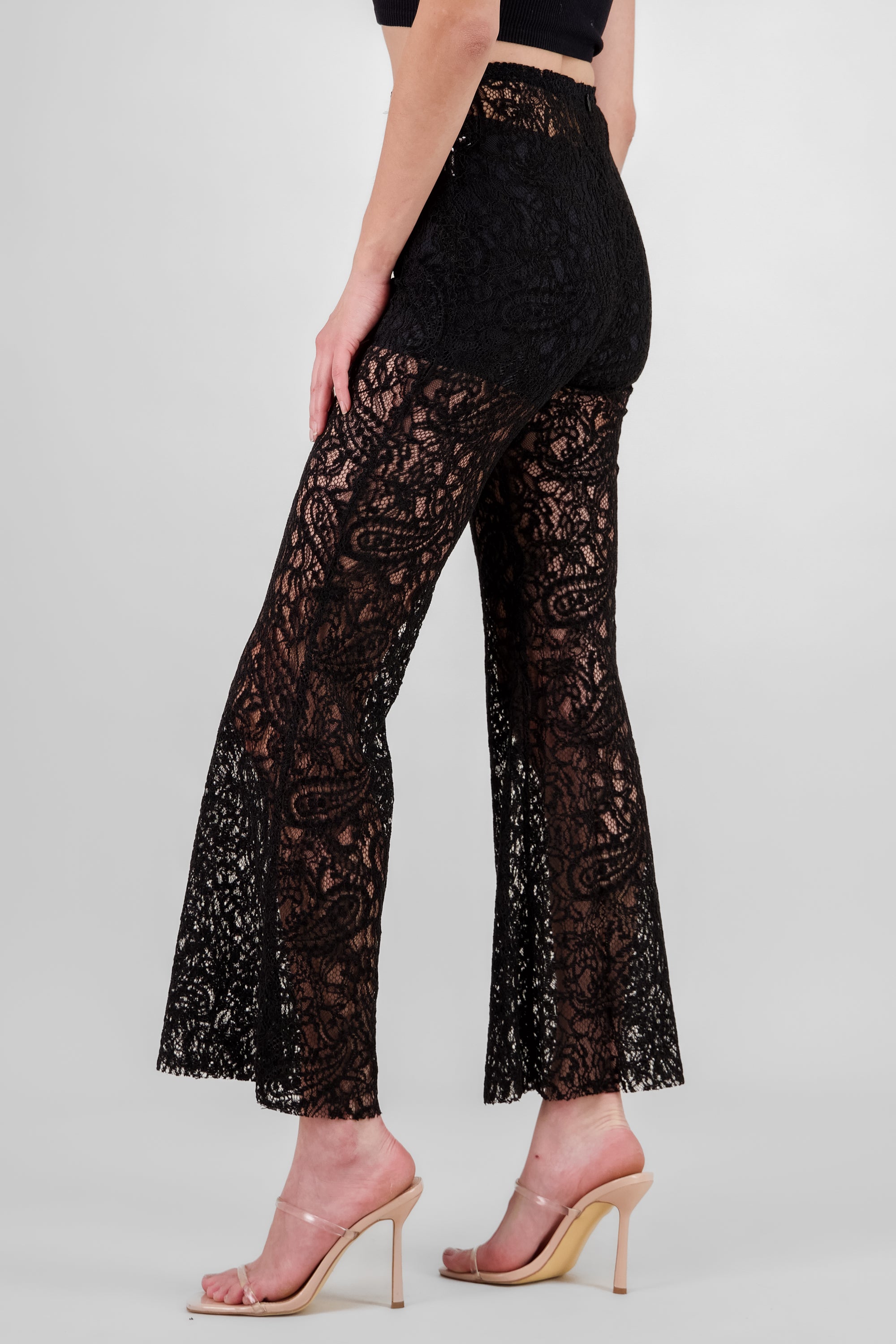 Lace Pants BLACK