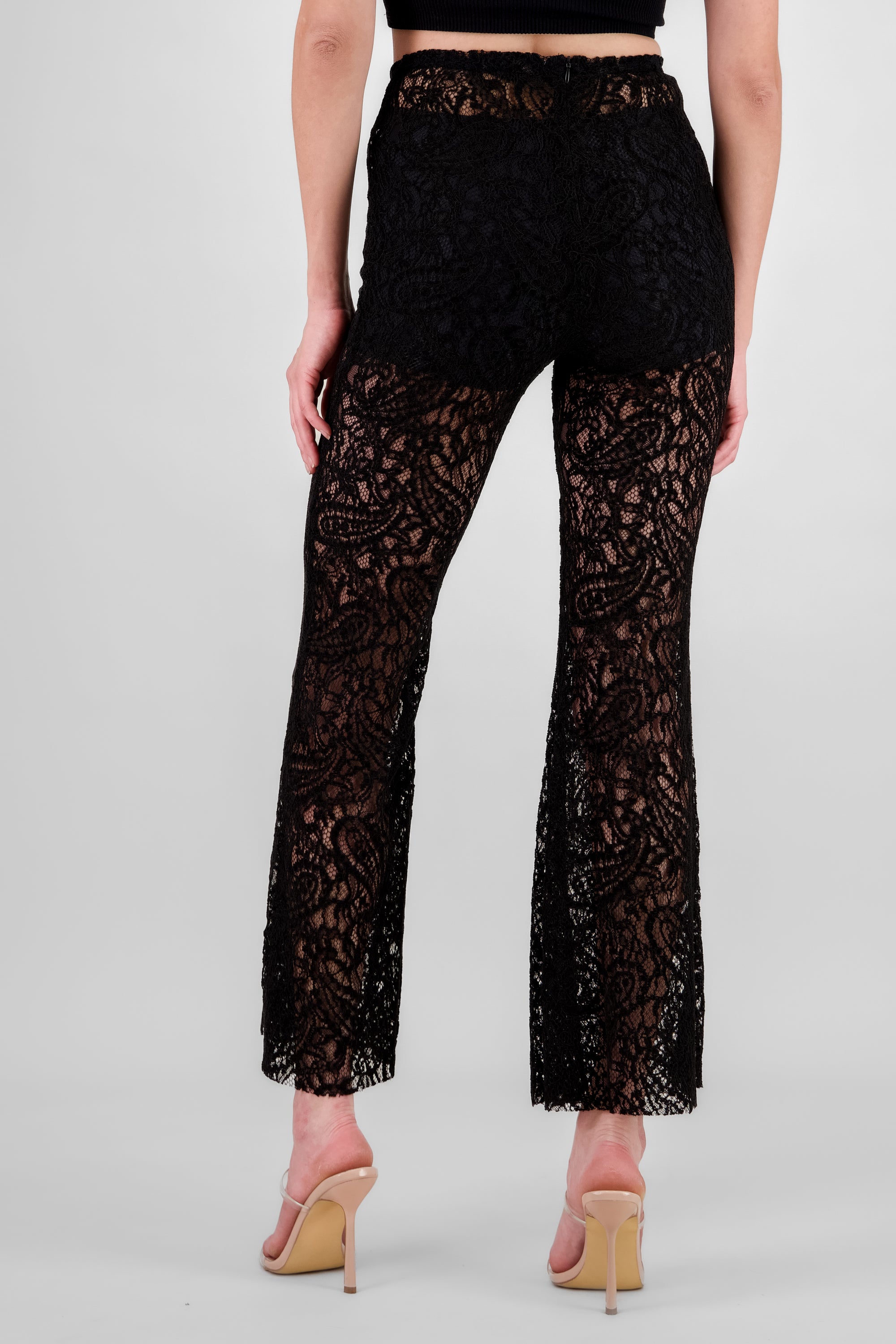 Lace Pants BLACK