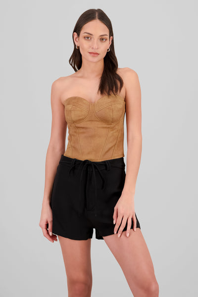 Strapless Top CAMEL