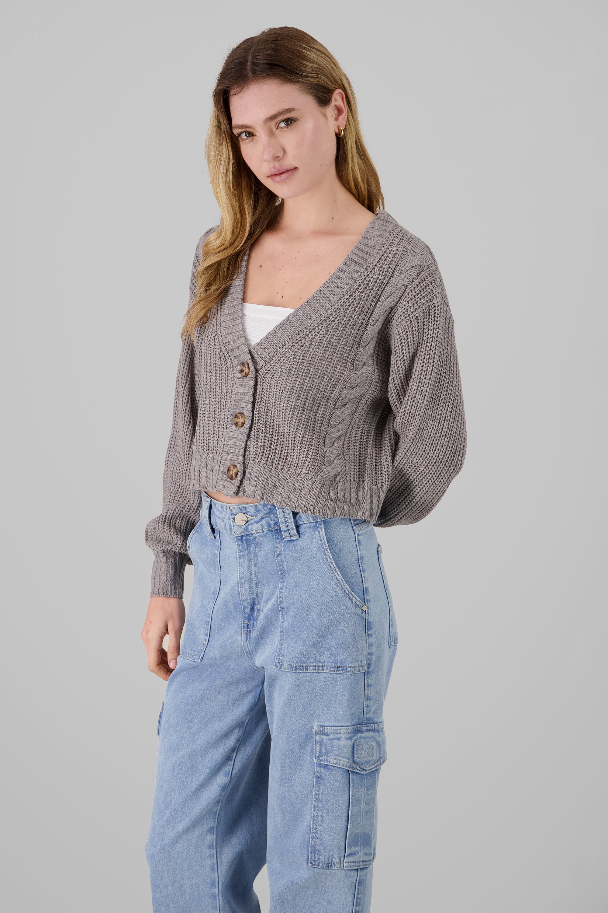 Knitted Cardigan GRAY