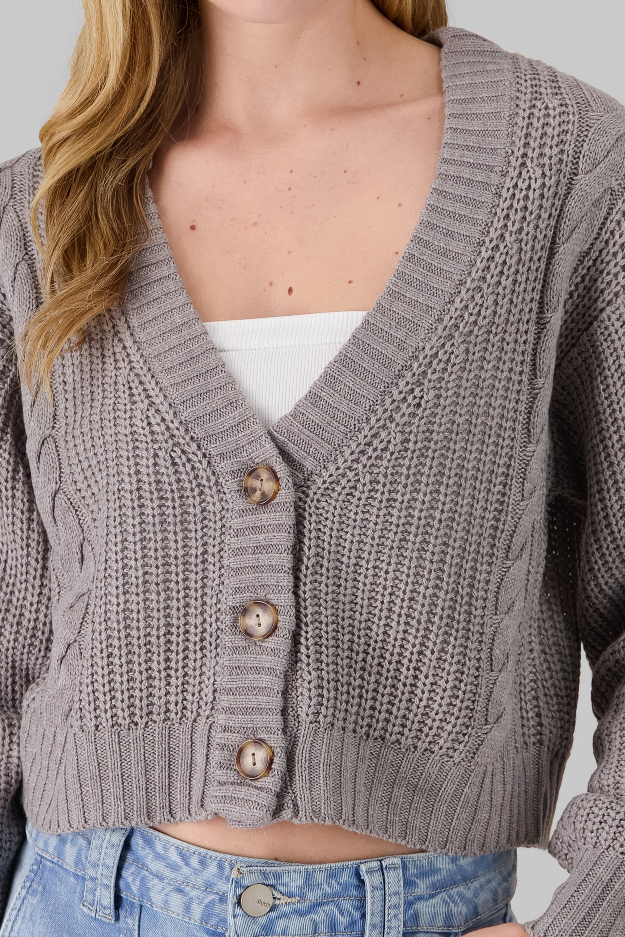 Knitted Cardigan GRAY