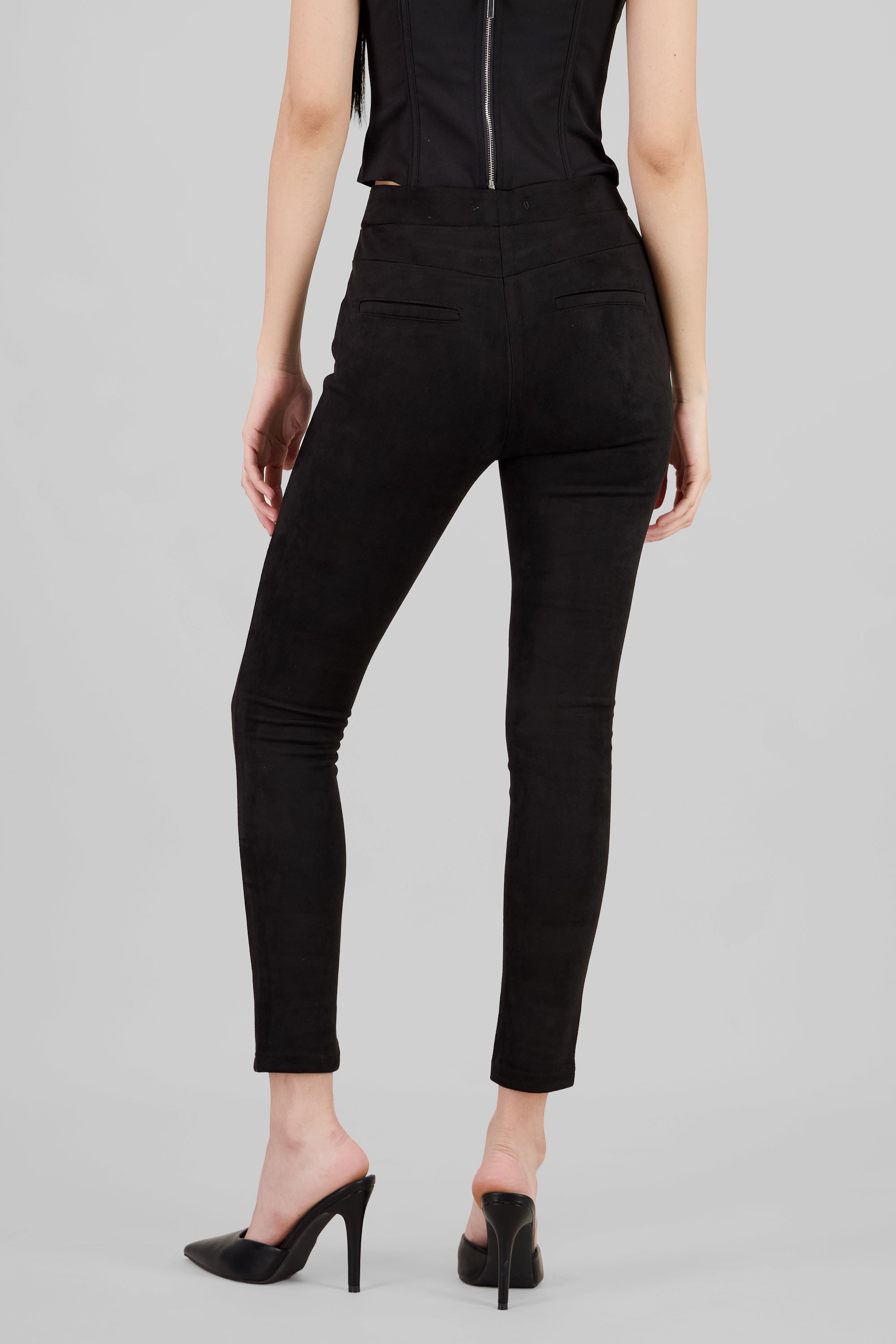 Fitted Pants BLACK