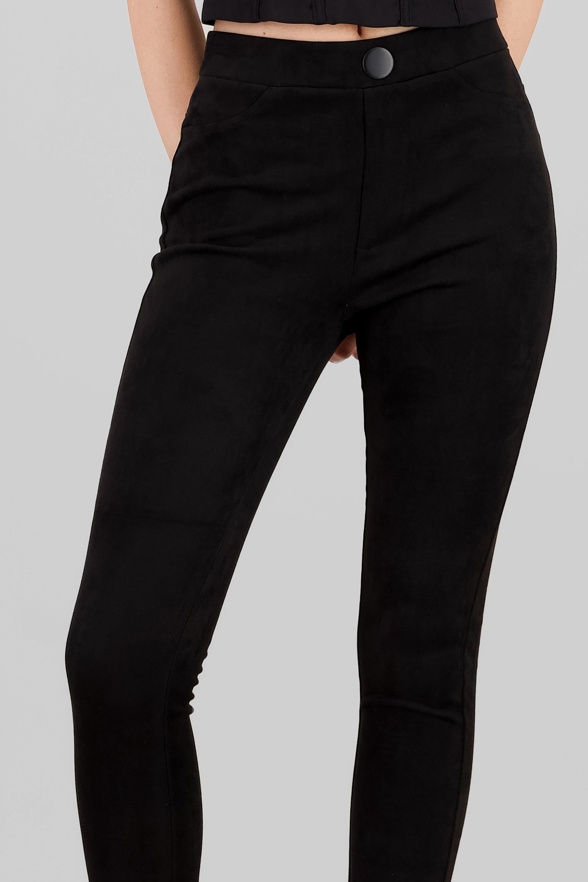 Fitted Pants BLACK