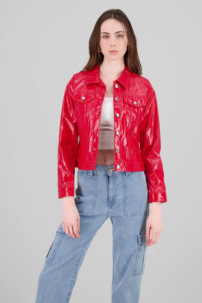 Plasticized Jacket RED