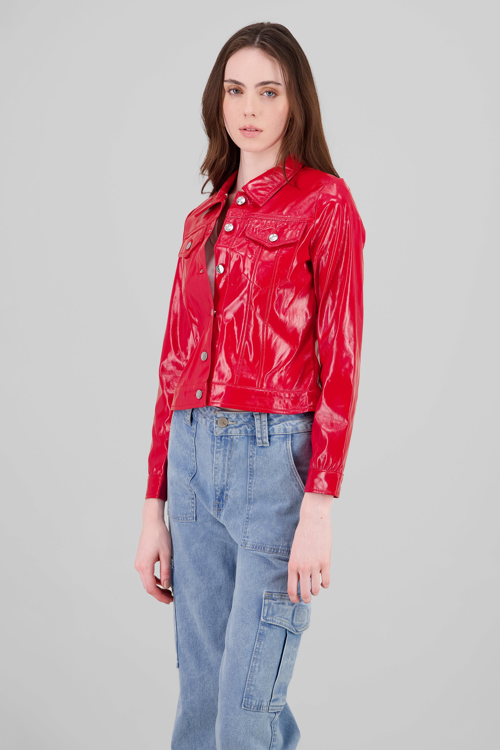 Plasticized Jacket RED