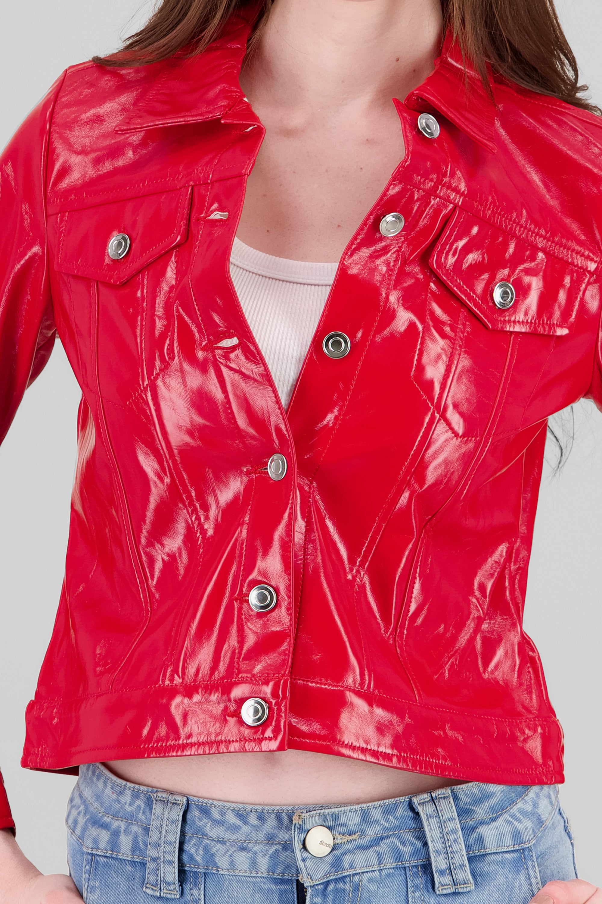 Plasticized Jacket RED