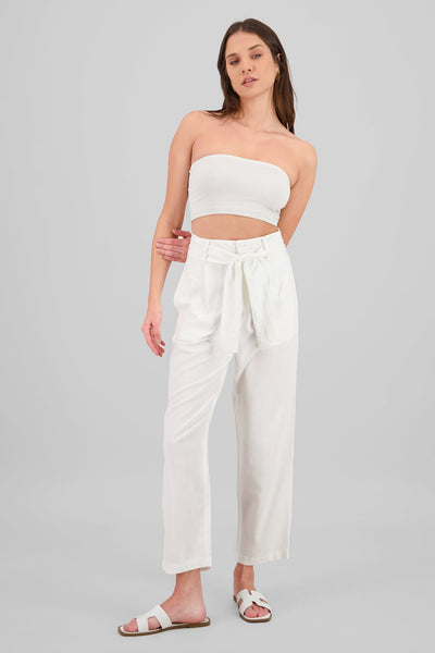 Straight Pants IVORY