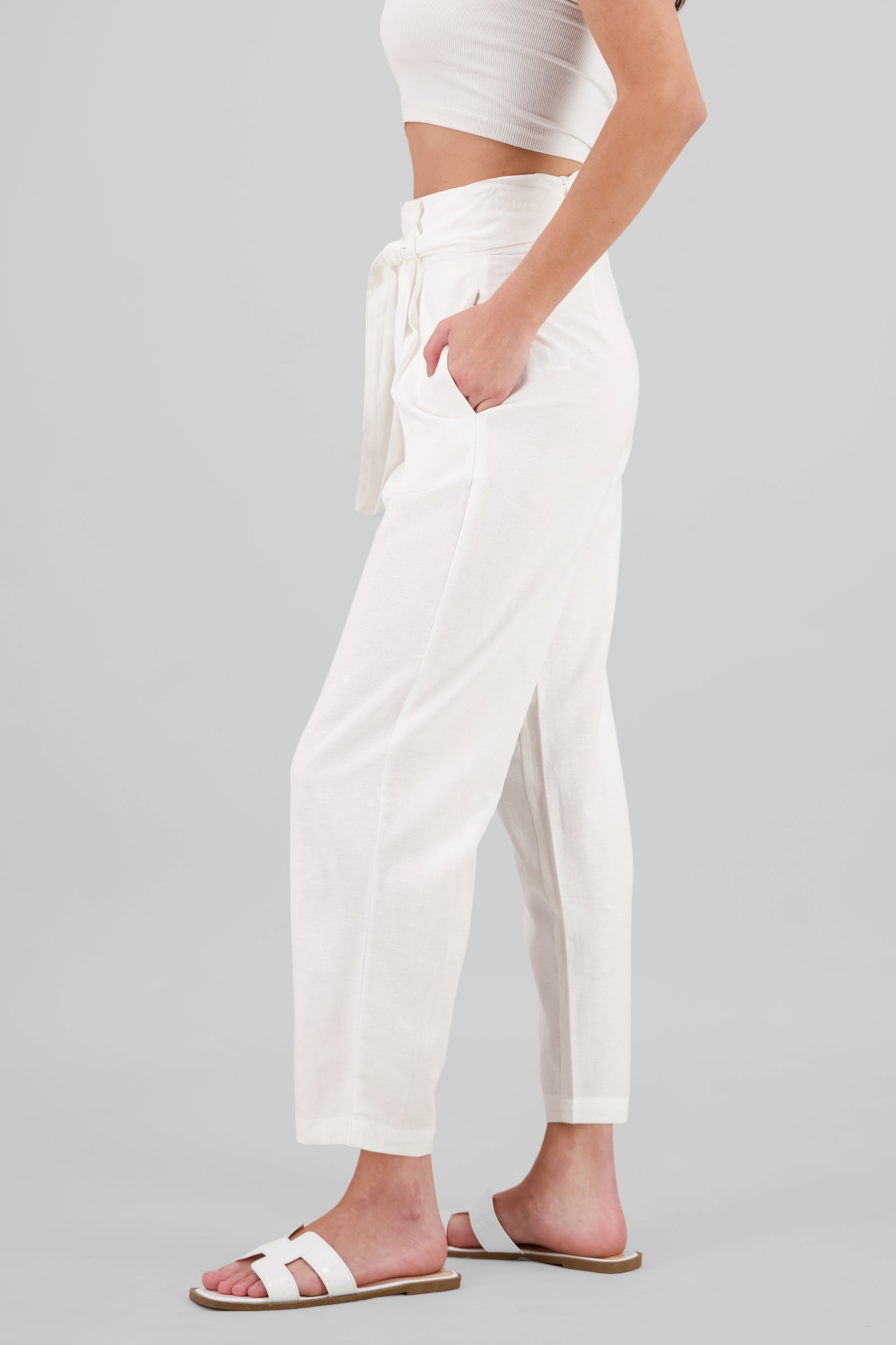 Straight Pants IVORY