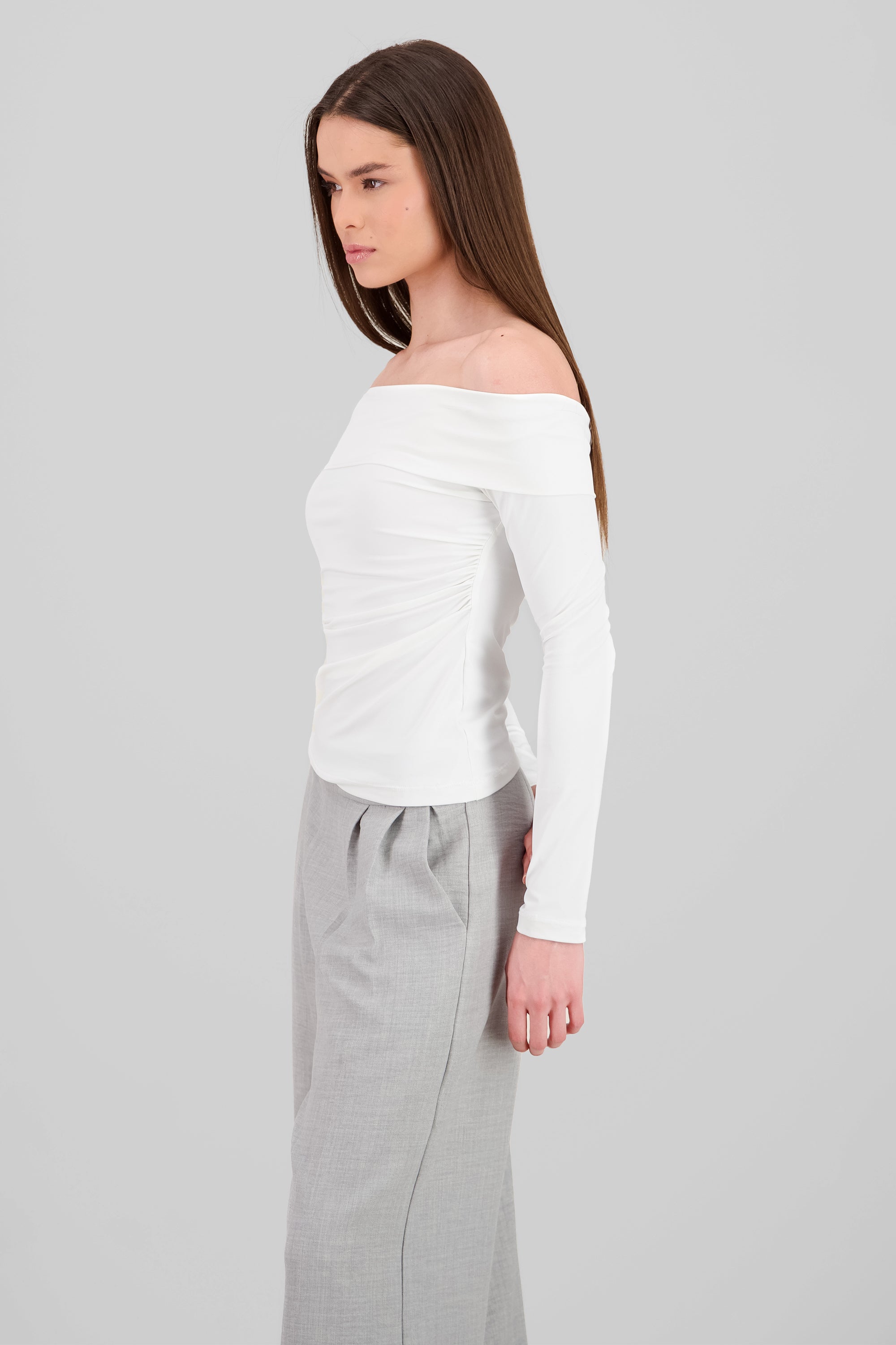 Long Sleeve Top IVORY