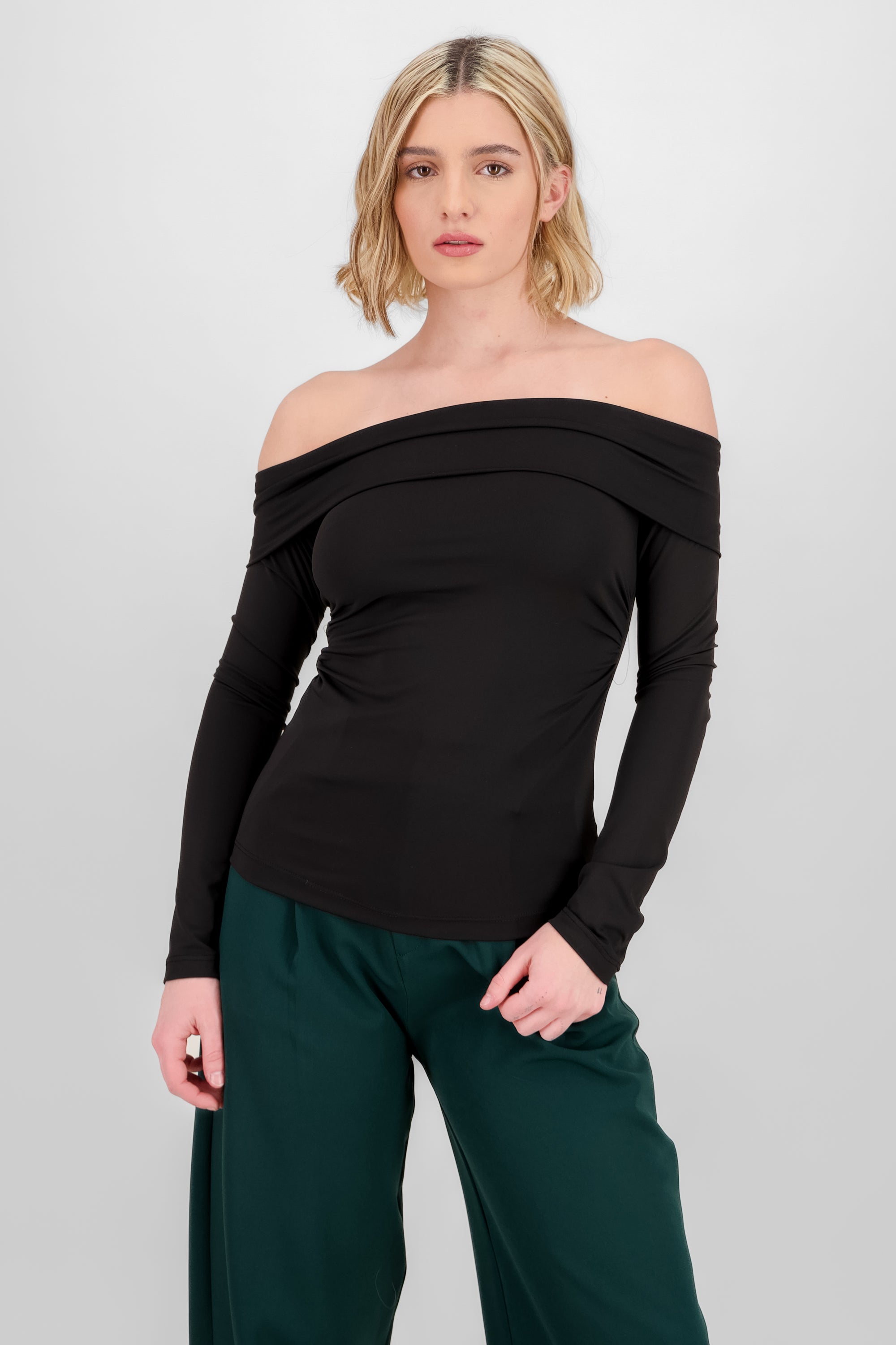 Long Sleeve Top BLACK