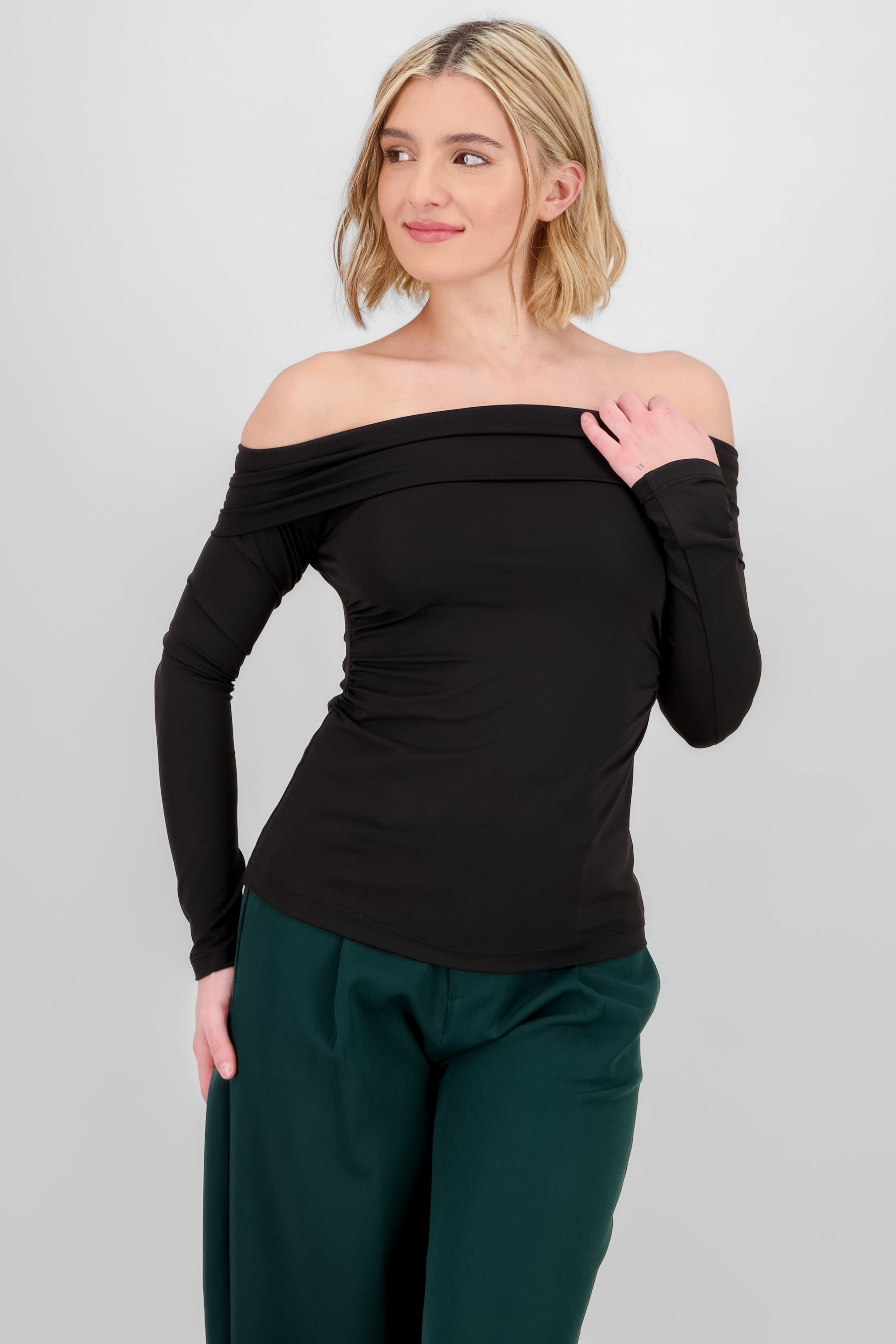 Long Sleeve Top BLACK