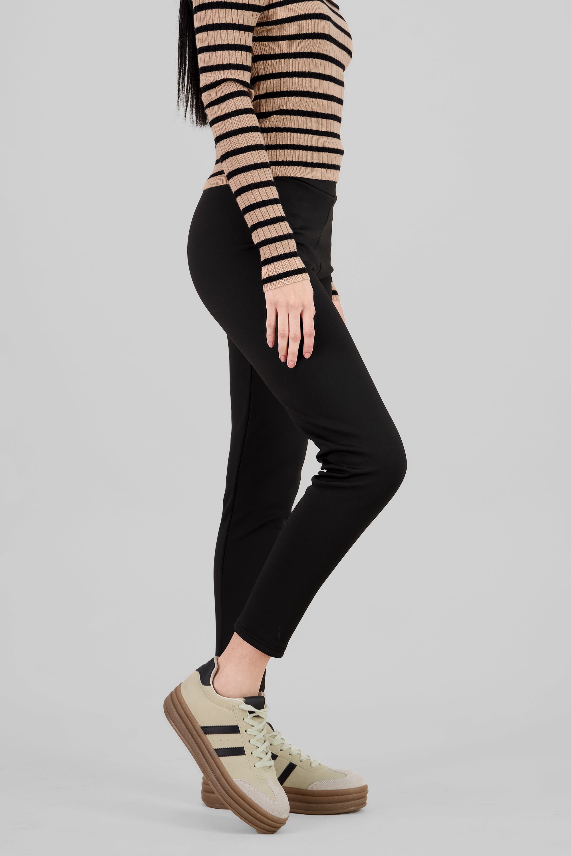 Thermal Lined Leggings BLACK