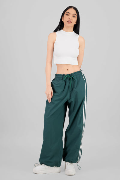 Side Stripe Pants HUNTER GREEN