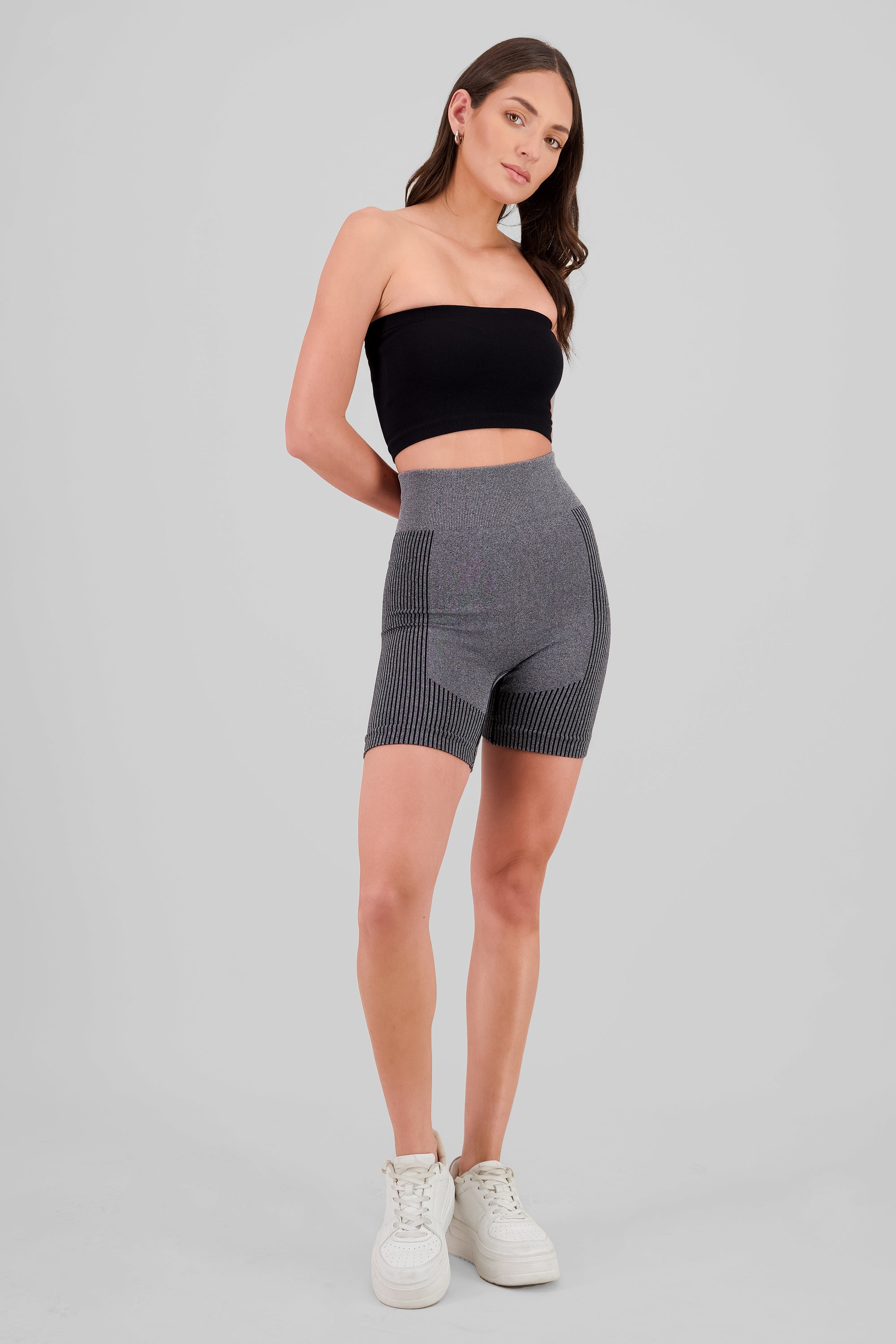 Seamless Biker Shorts BLACK