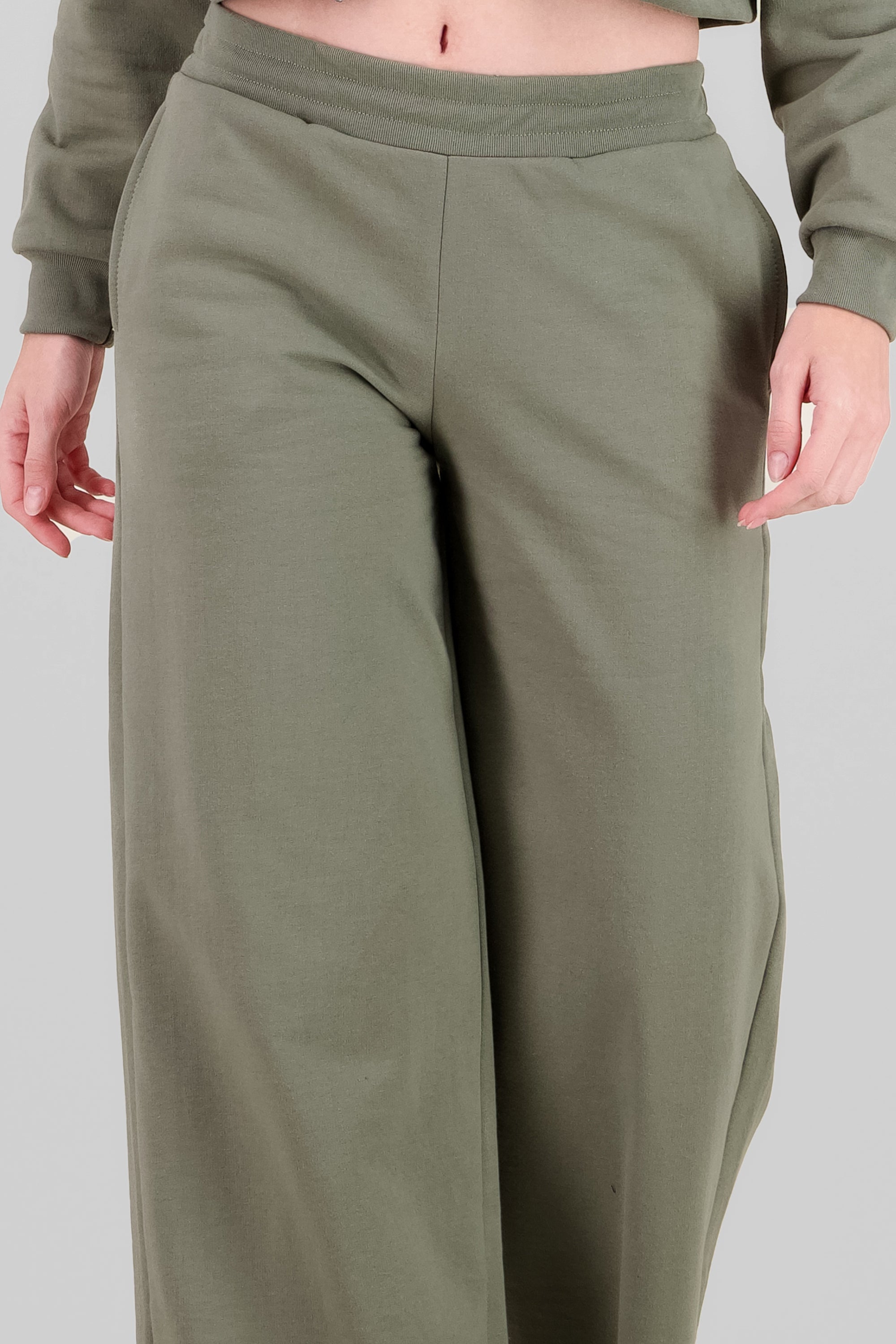 Wide Leg Pants OLIVE