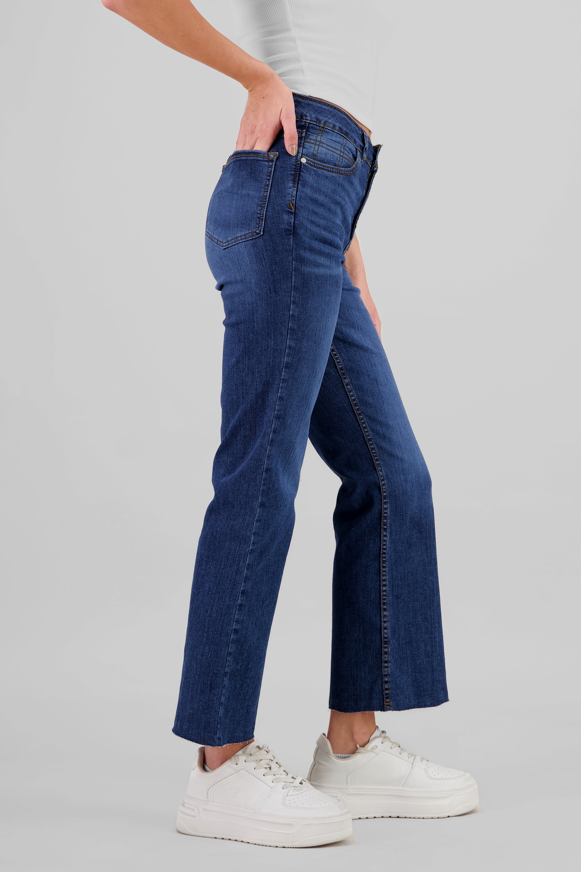 Flare Cut Jeans DARK WASH