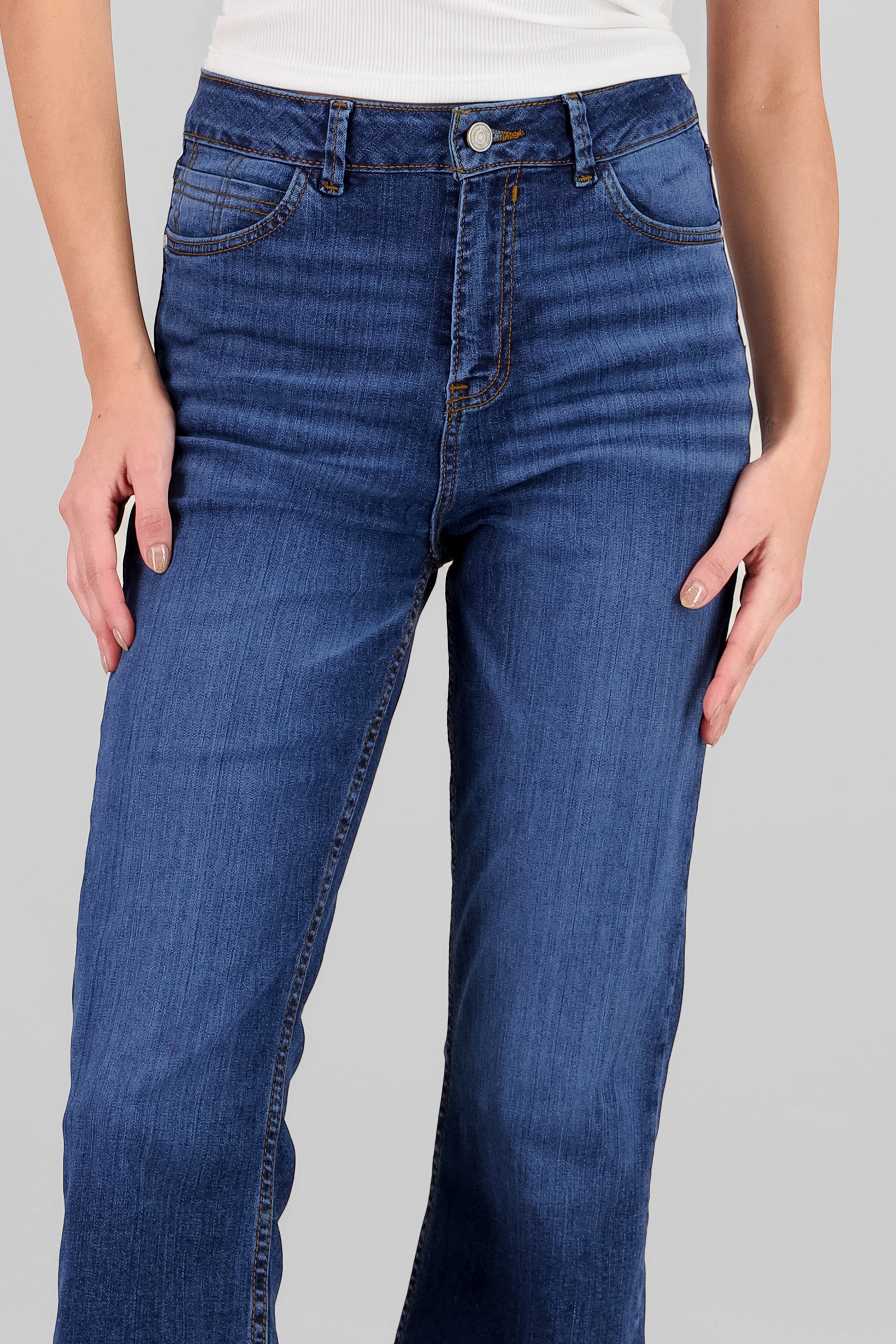 Flare Cut Jeans DARK WASH