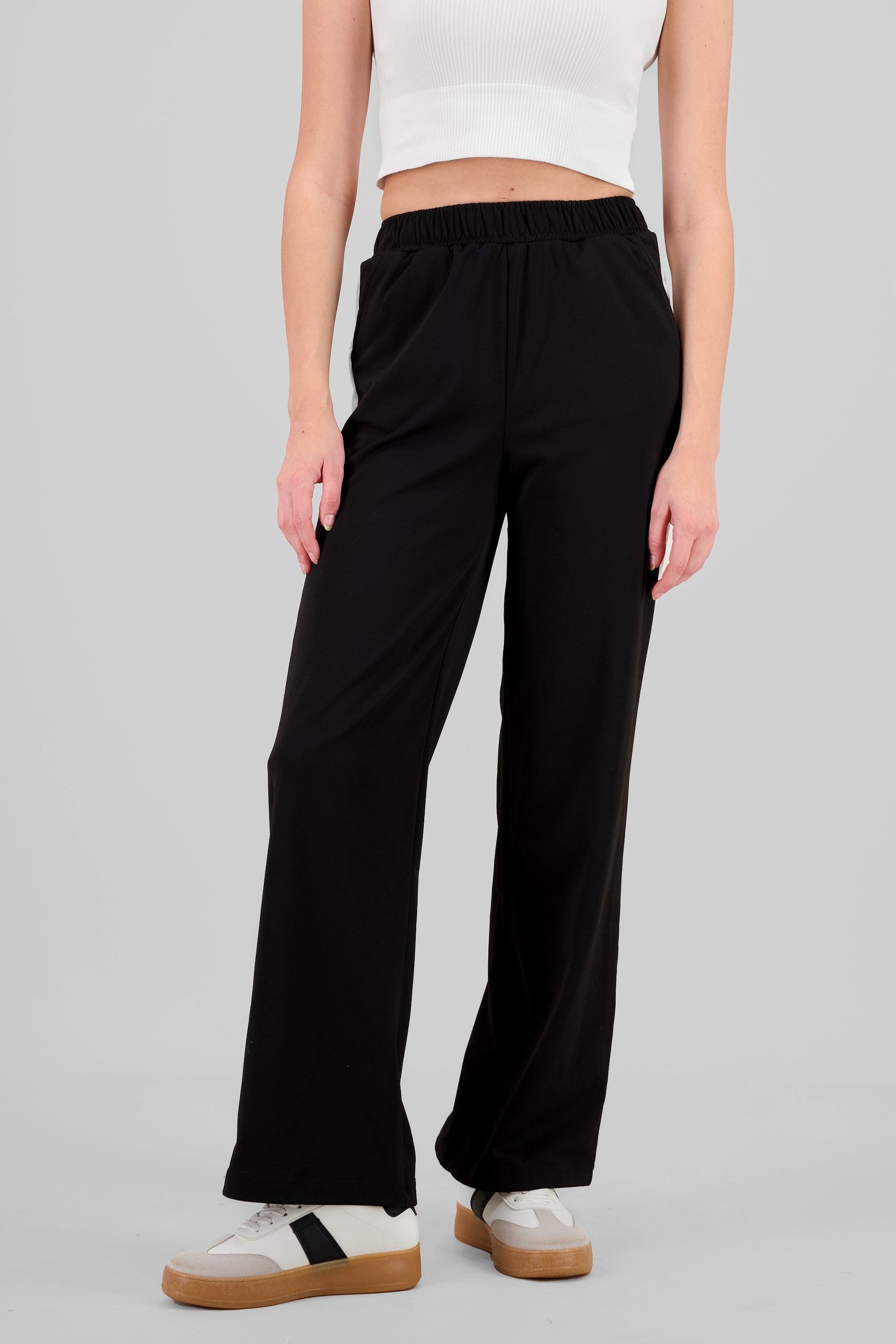 Solid Pants BLACK