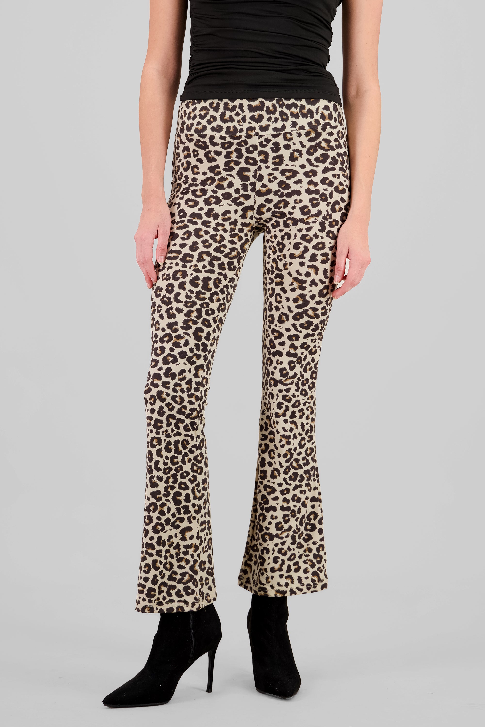 Leopard Leggings BROWN COMBO