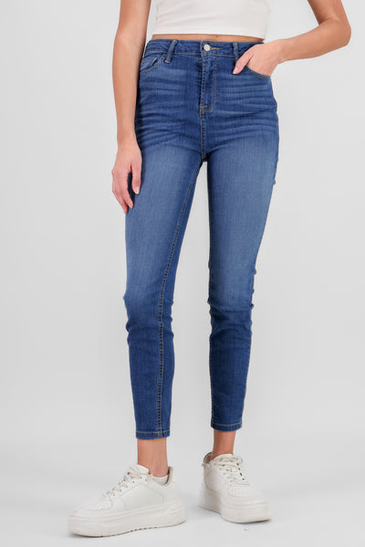 Regular Waist Skinny Jeans INDIGO