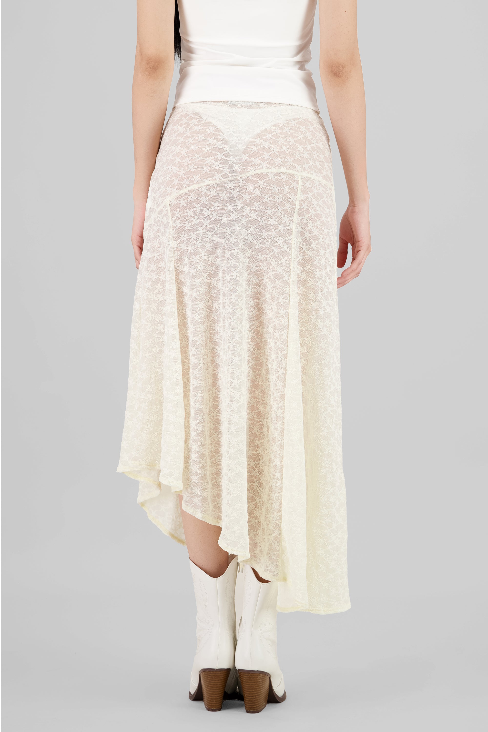 Lace Skirt IVORY