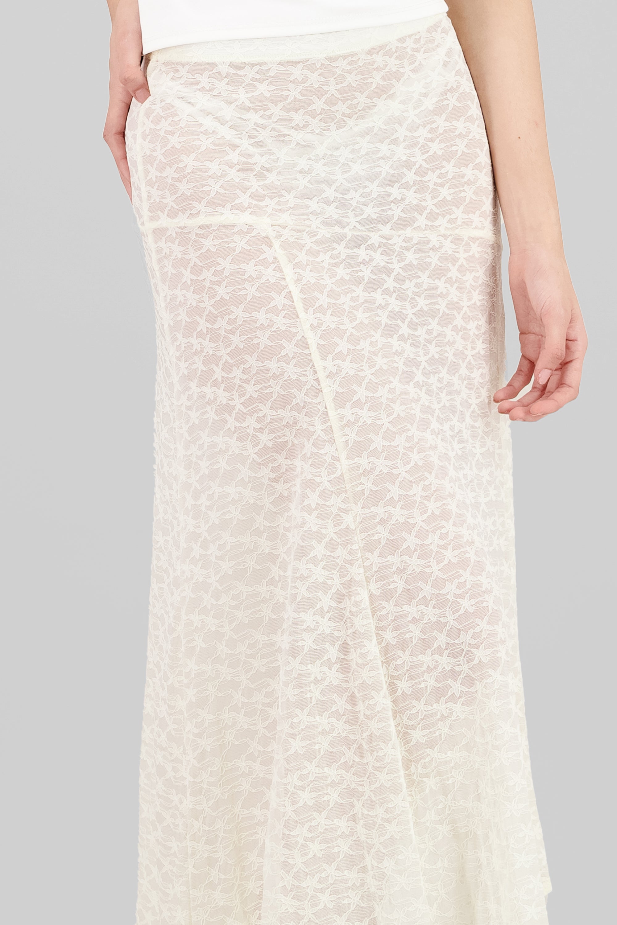 Lace Skirt IVORY