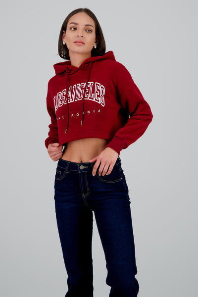 California Hoodie BURGUNDY