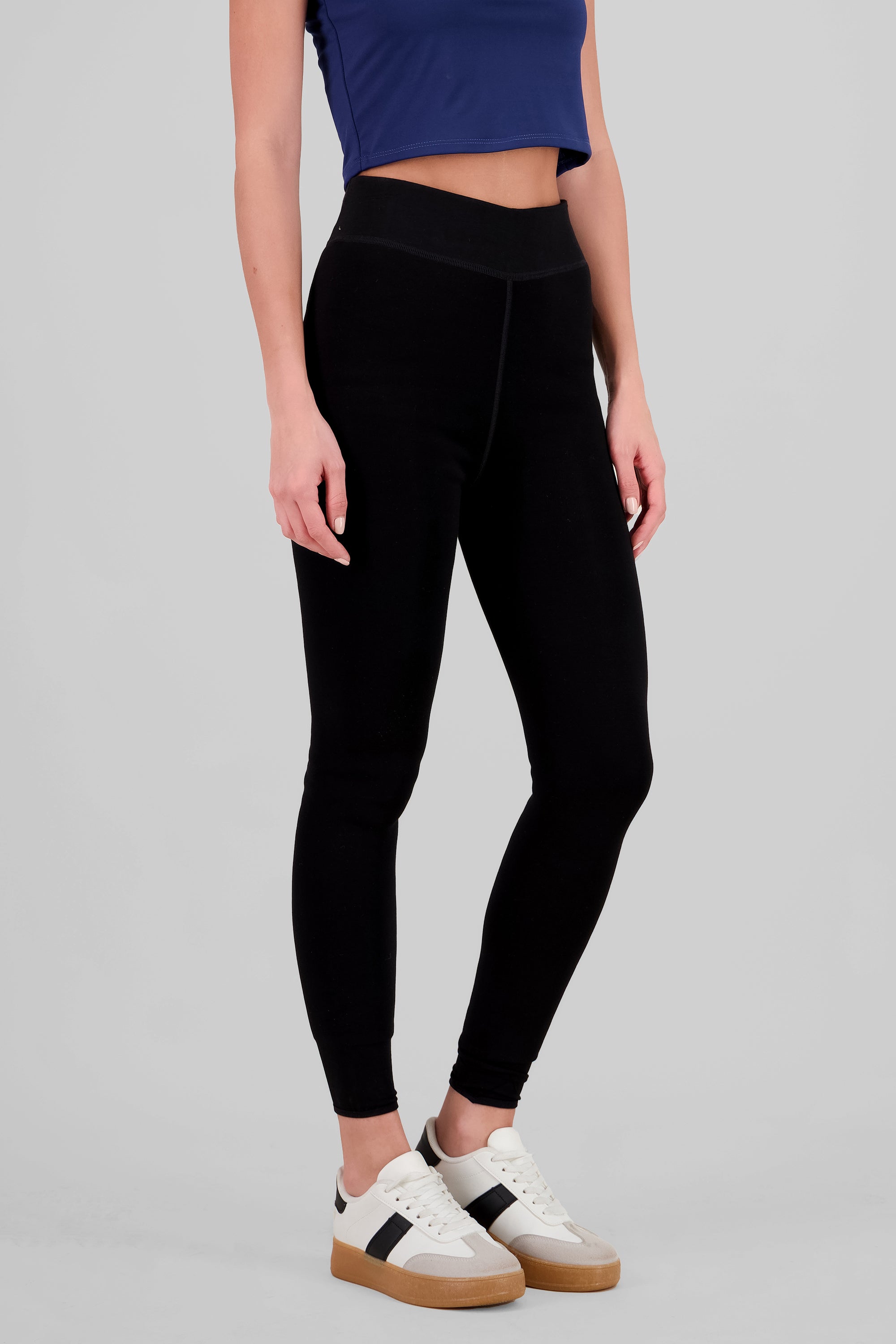 Solid Polar Leggings BLACK