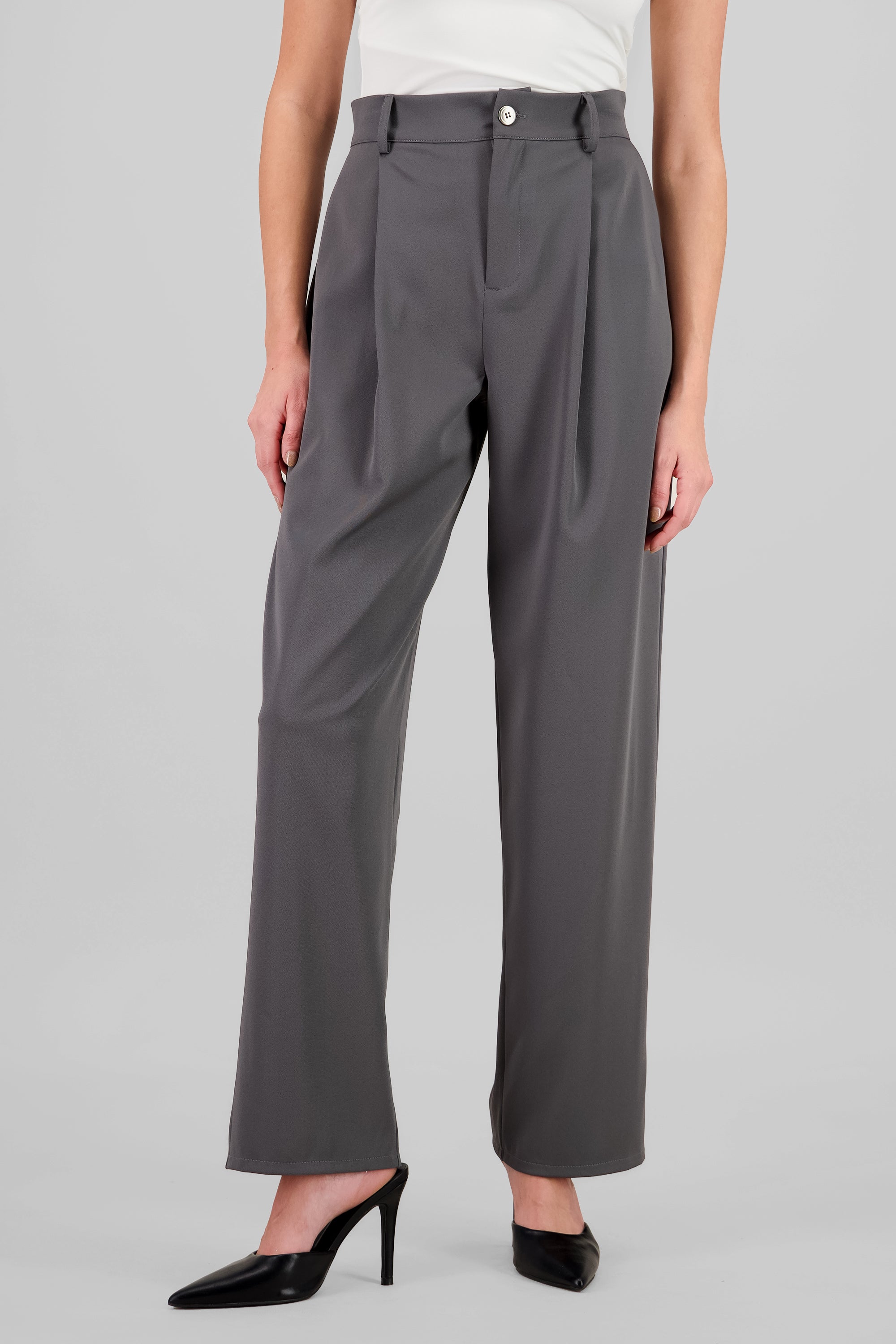 Straight Pants DARK GRAY